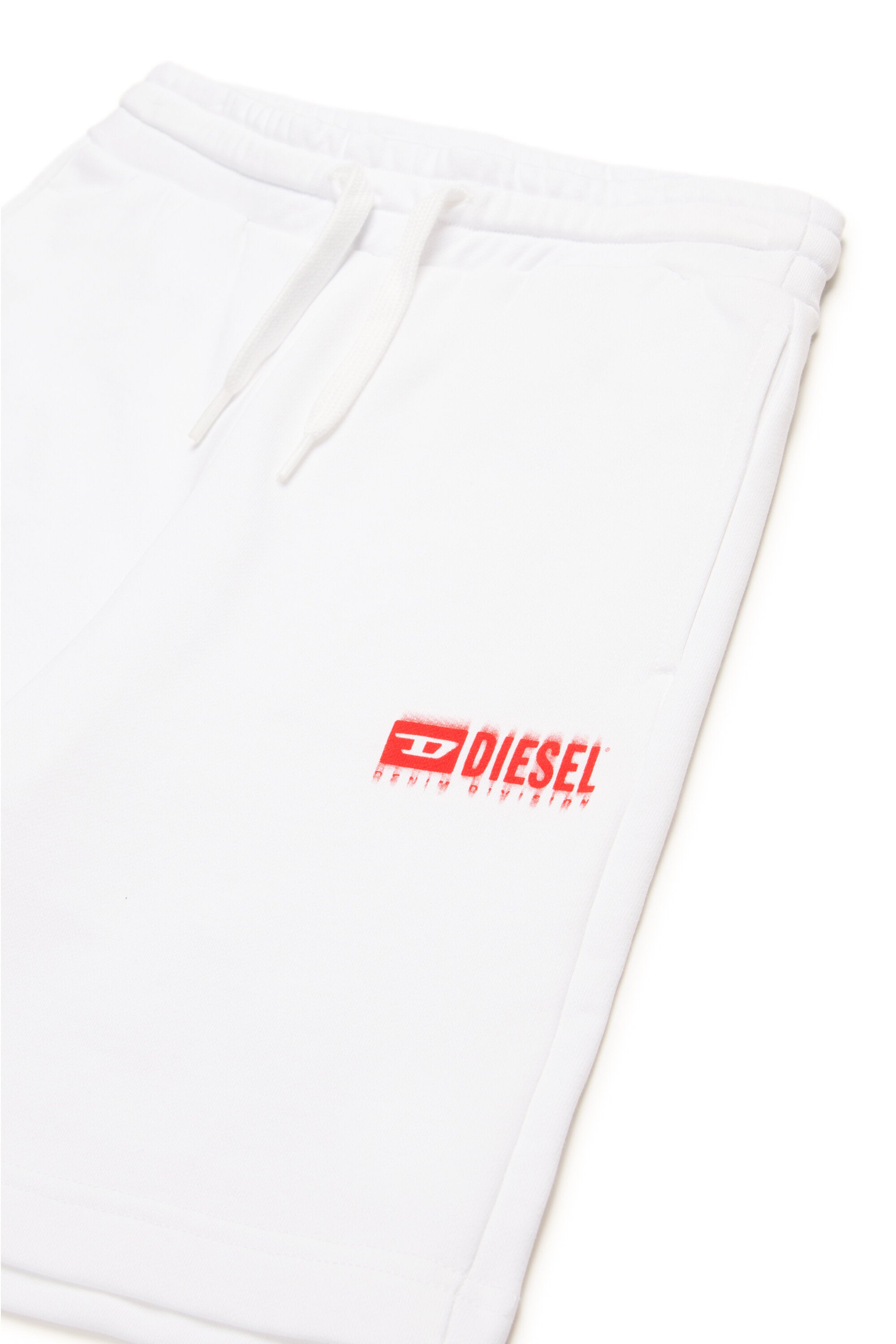 Shorts in felpa con logo degradé