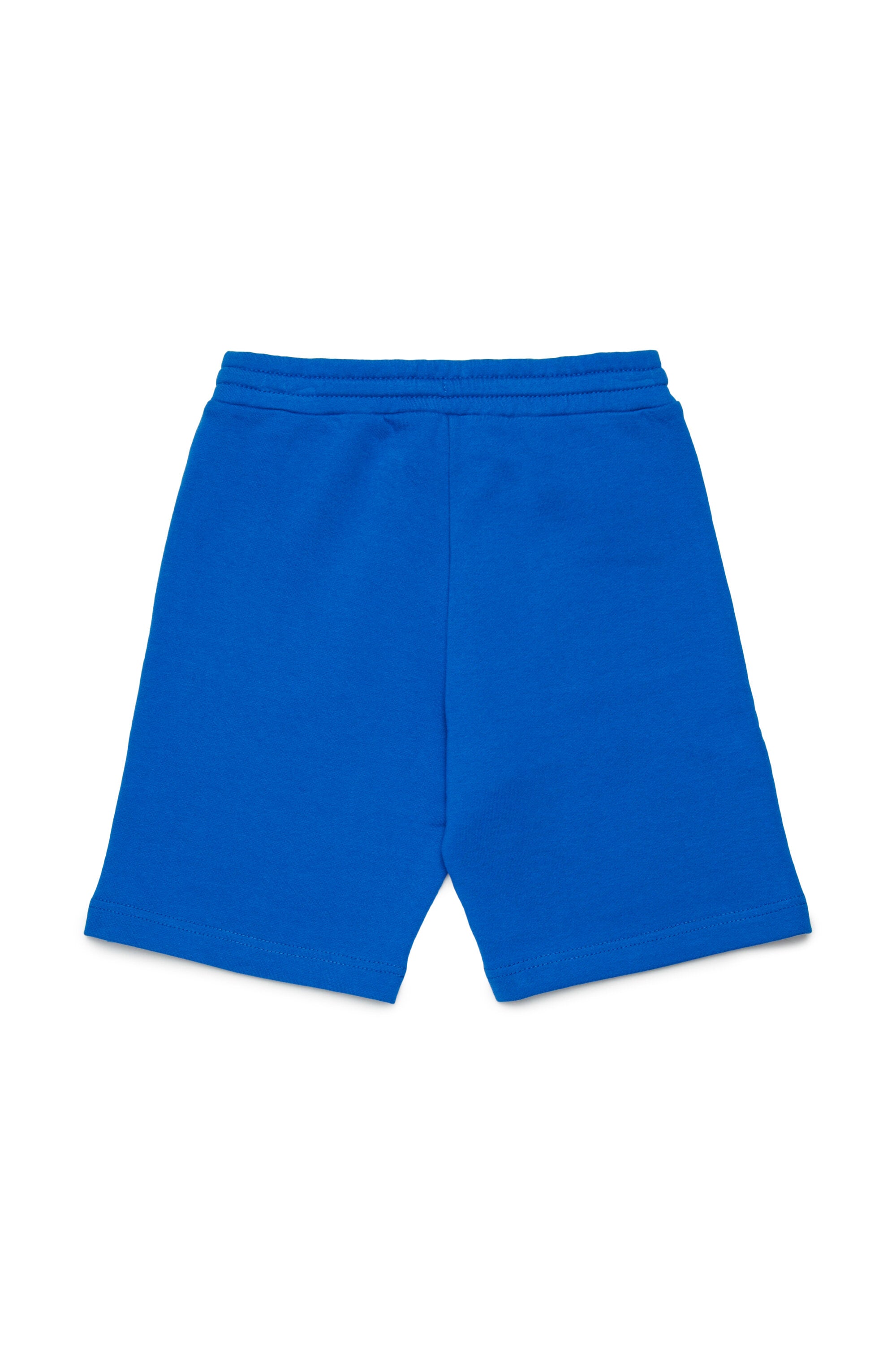 Fleece shorts with logo