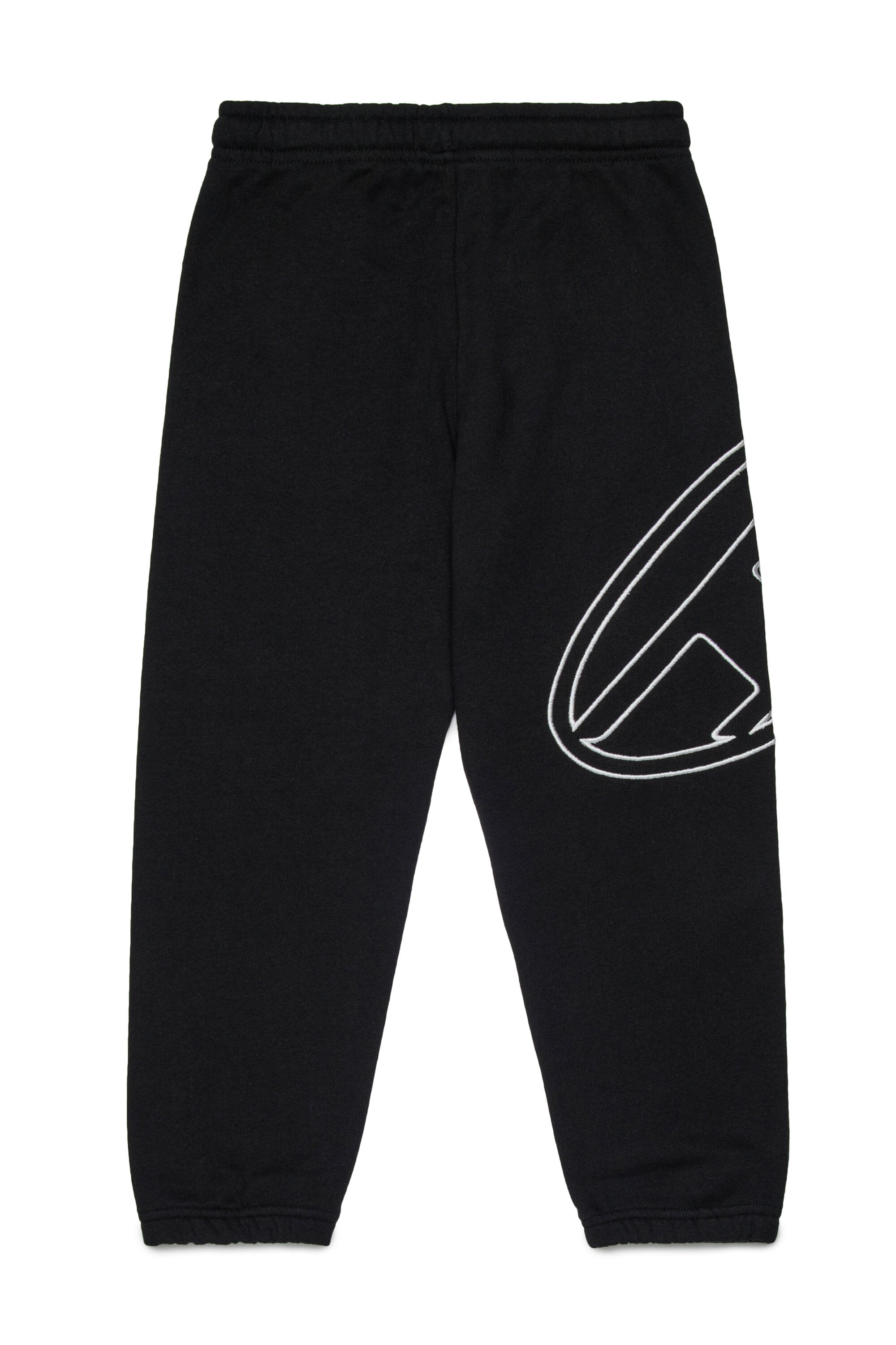 Pantalon de jogging en polaire avec logo Oval D maxi