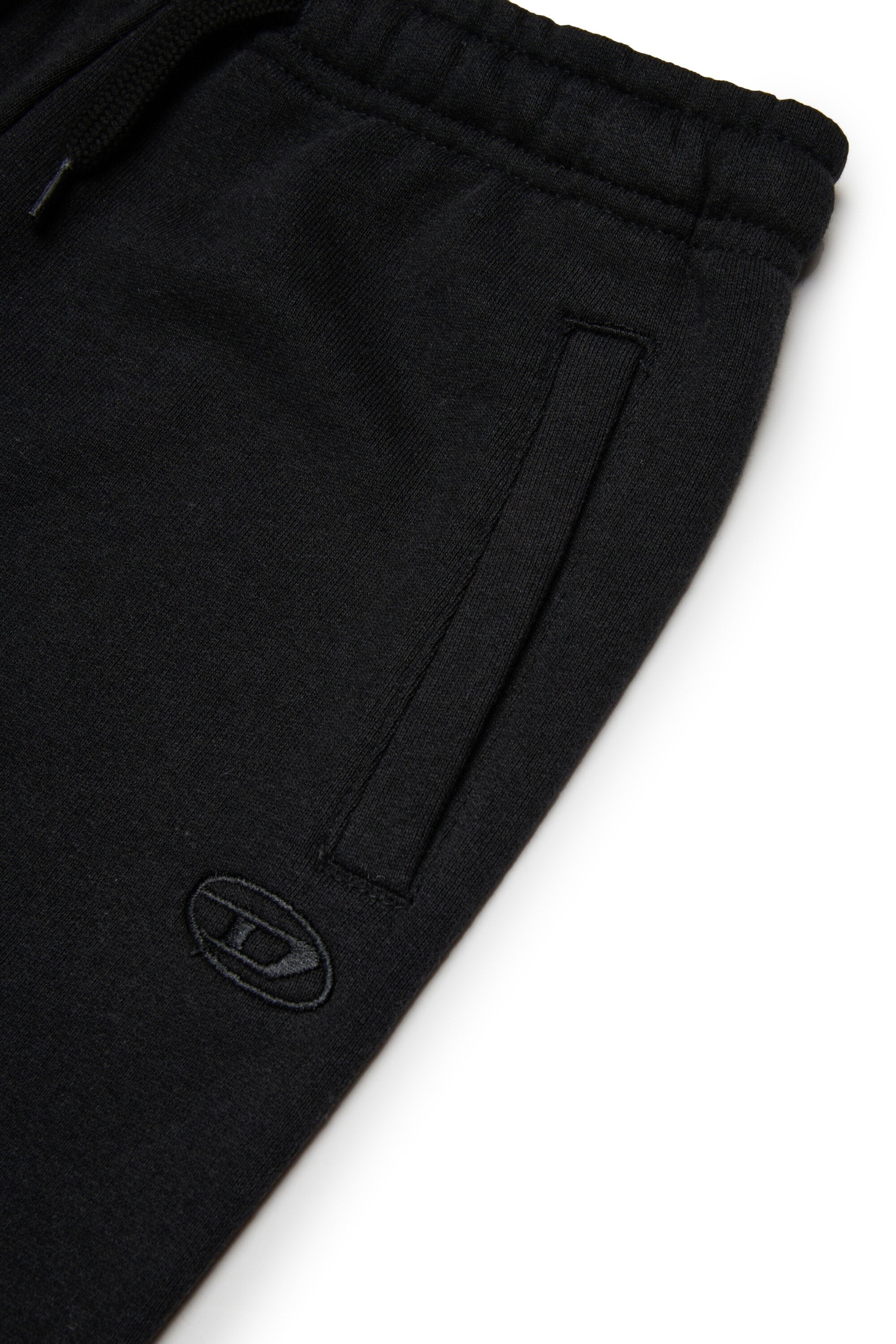 Pantalon de jogging en polaire avec logo Oval D maxi