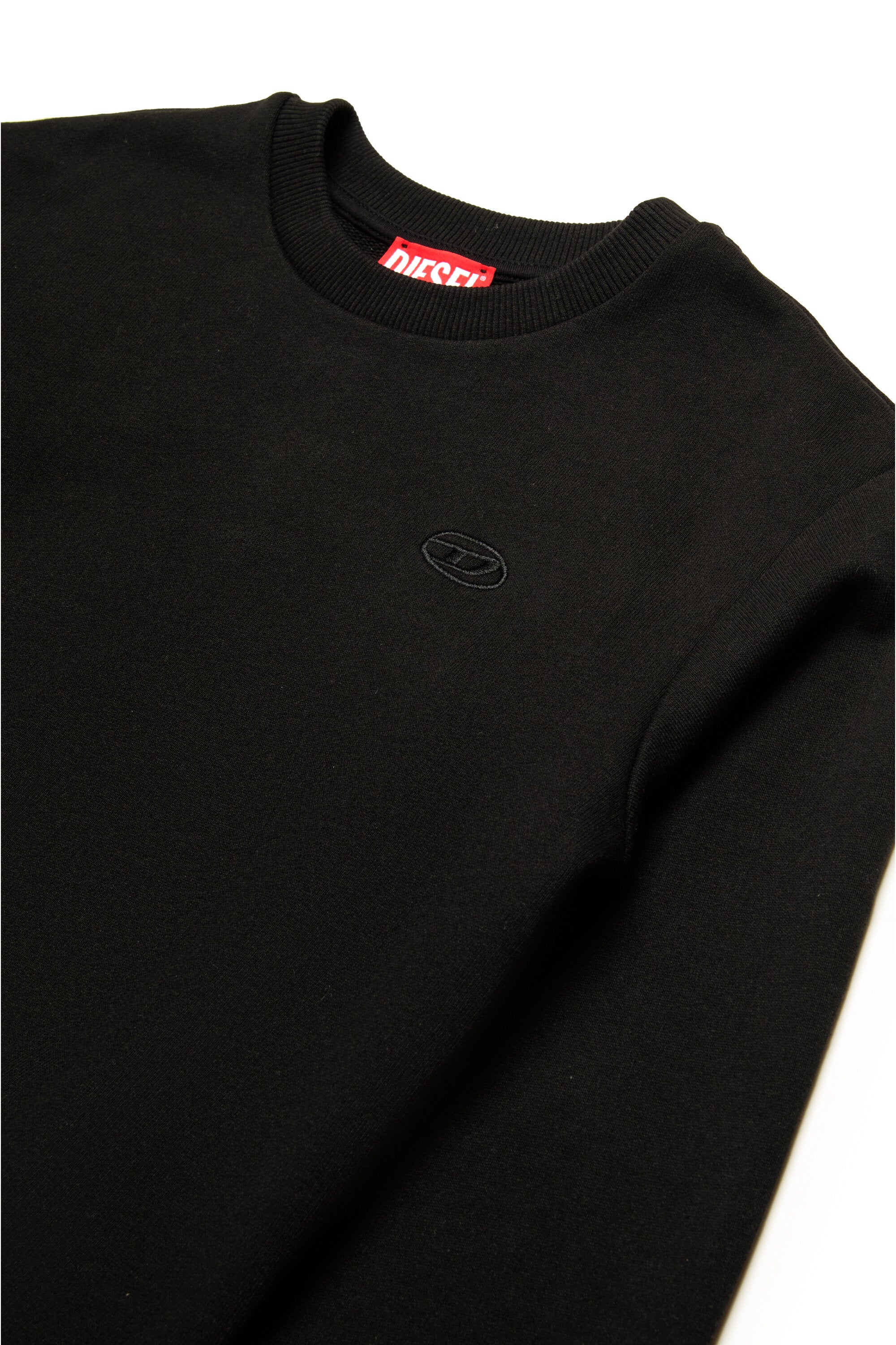 Sweatshirt mit Rundhalsausschnitt und großem Oval D-Logo