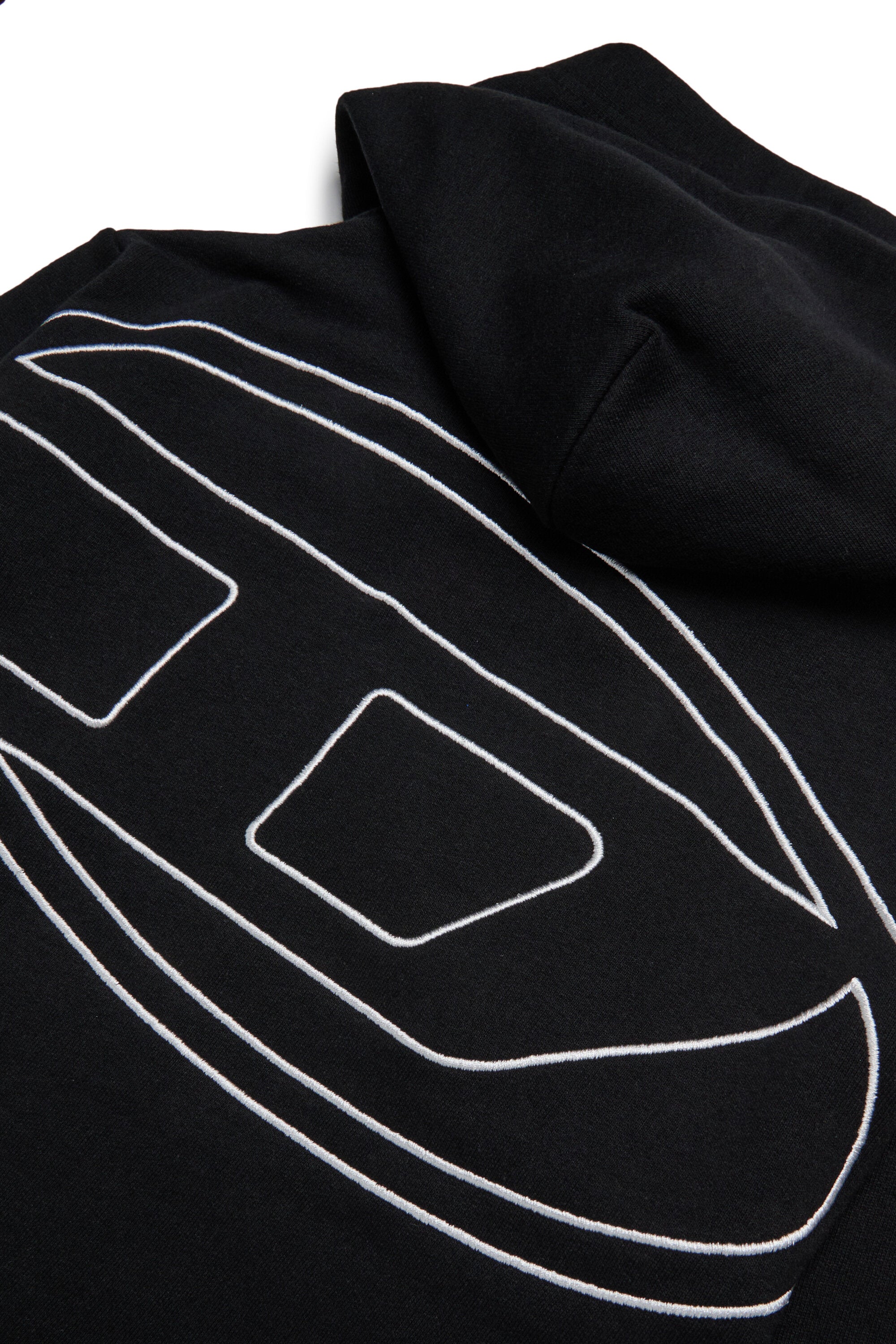 Sweatshirt mit maxi Oval D Logo