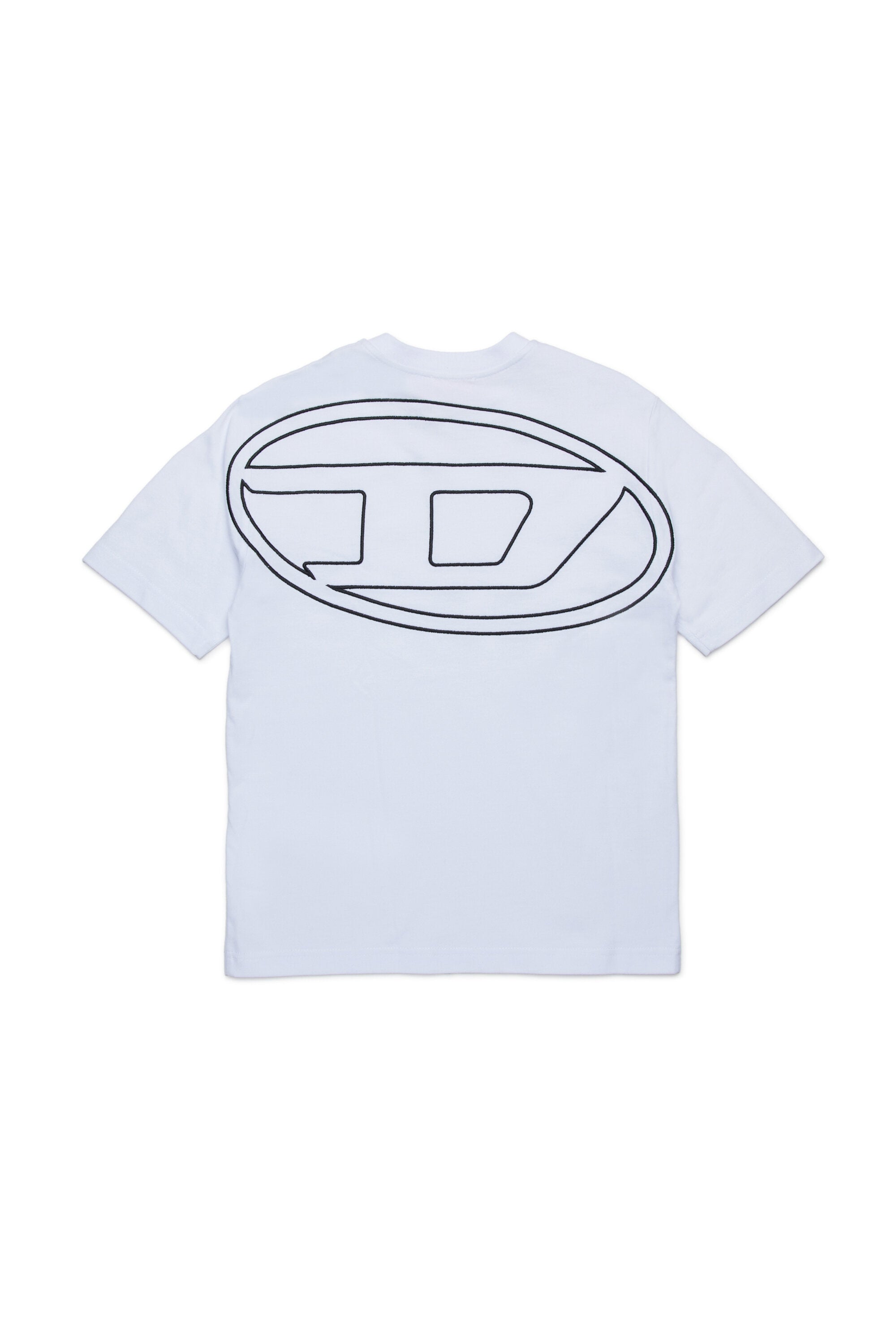 T-Shirt mit maxi Oval D Logo