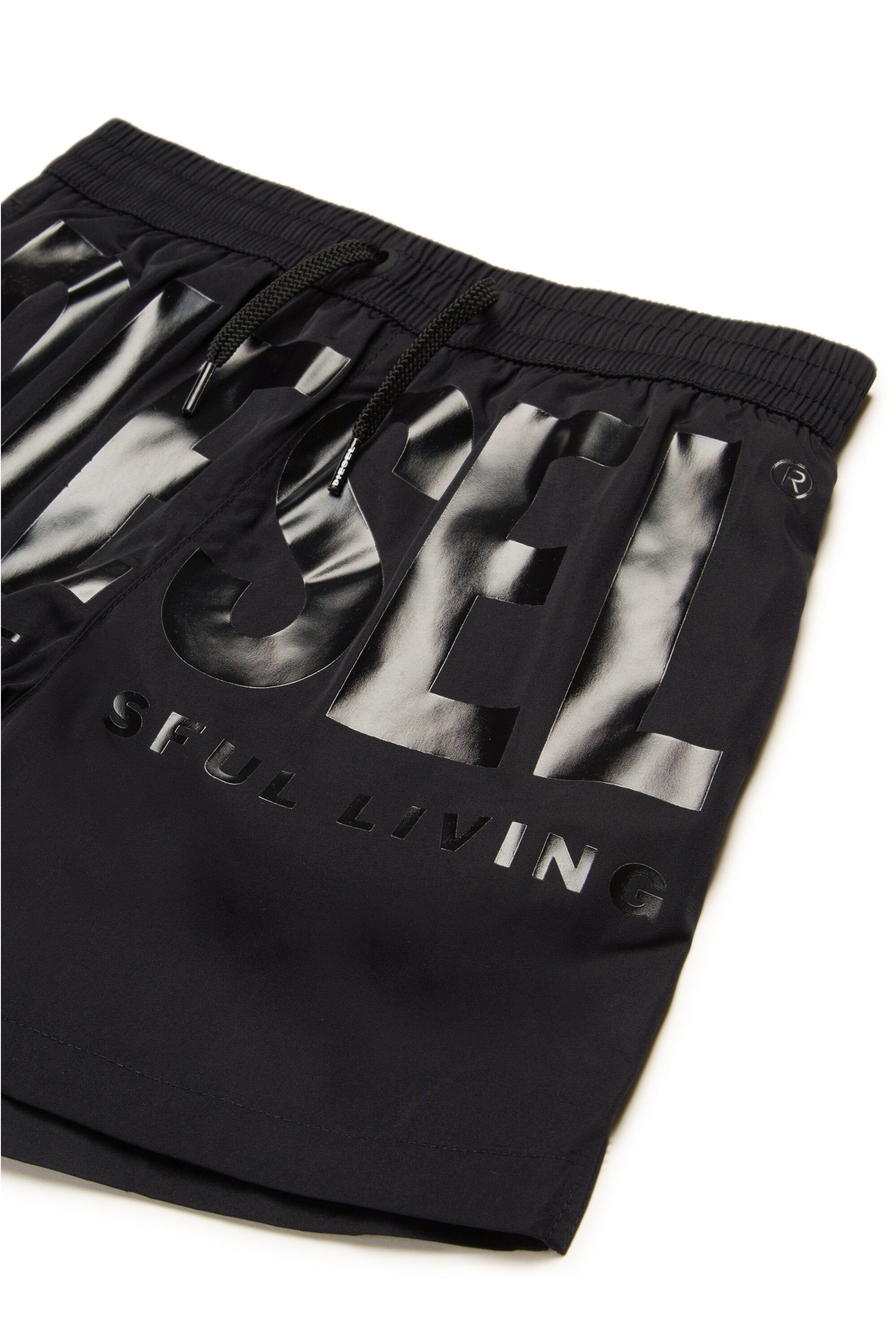 Maillot de bain boxer à logo institutionnel