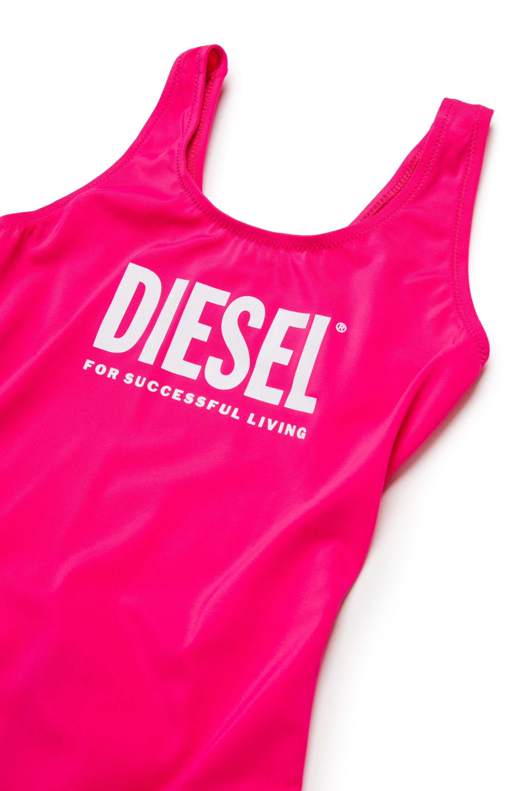 Einteiliger Badeanzug mit institutionellem Logo