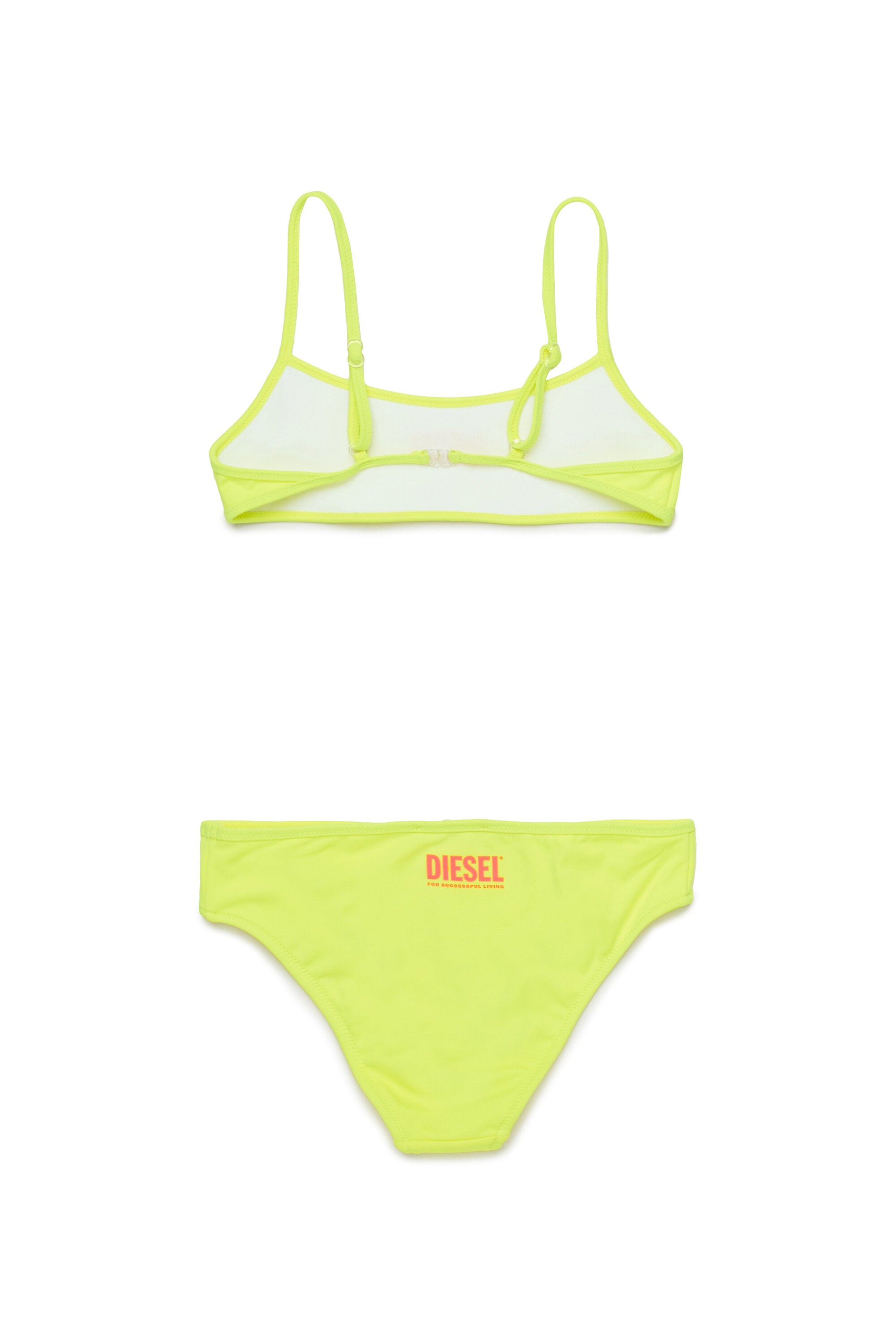 Maillot de bain bikini fluo avec logo institutionnel