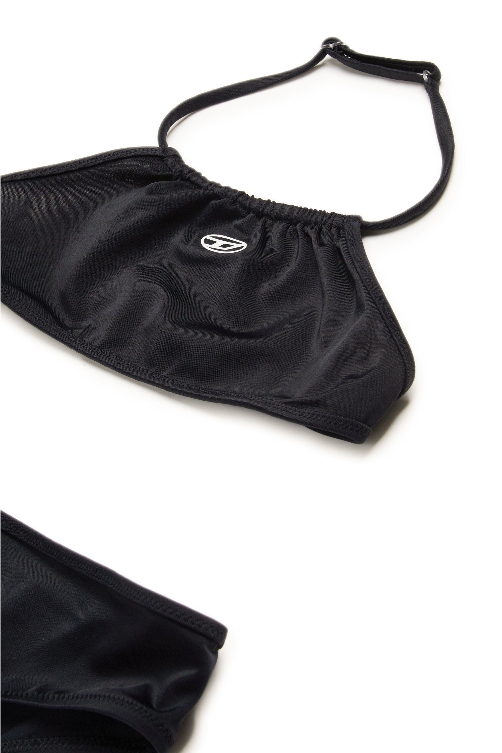 Costume bikini con logo Oval D