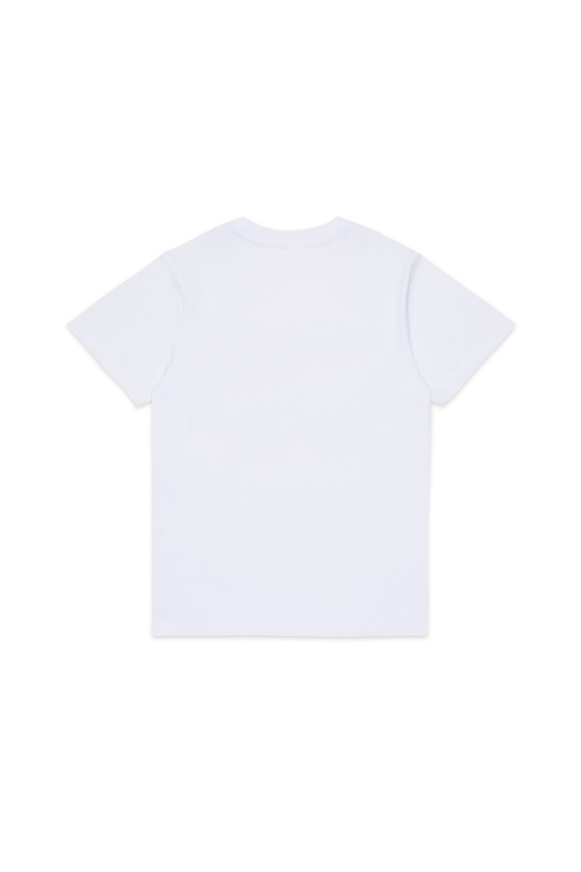 T-shirt in jersey con logo