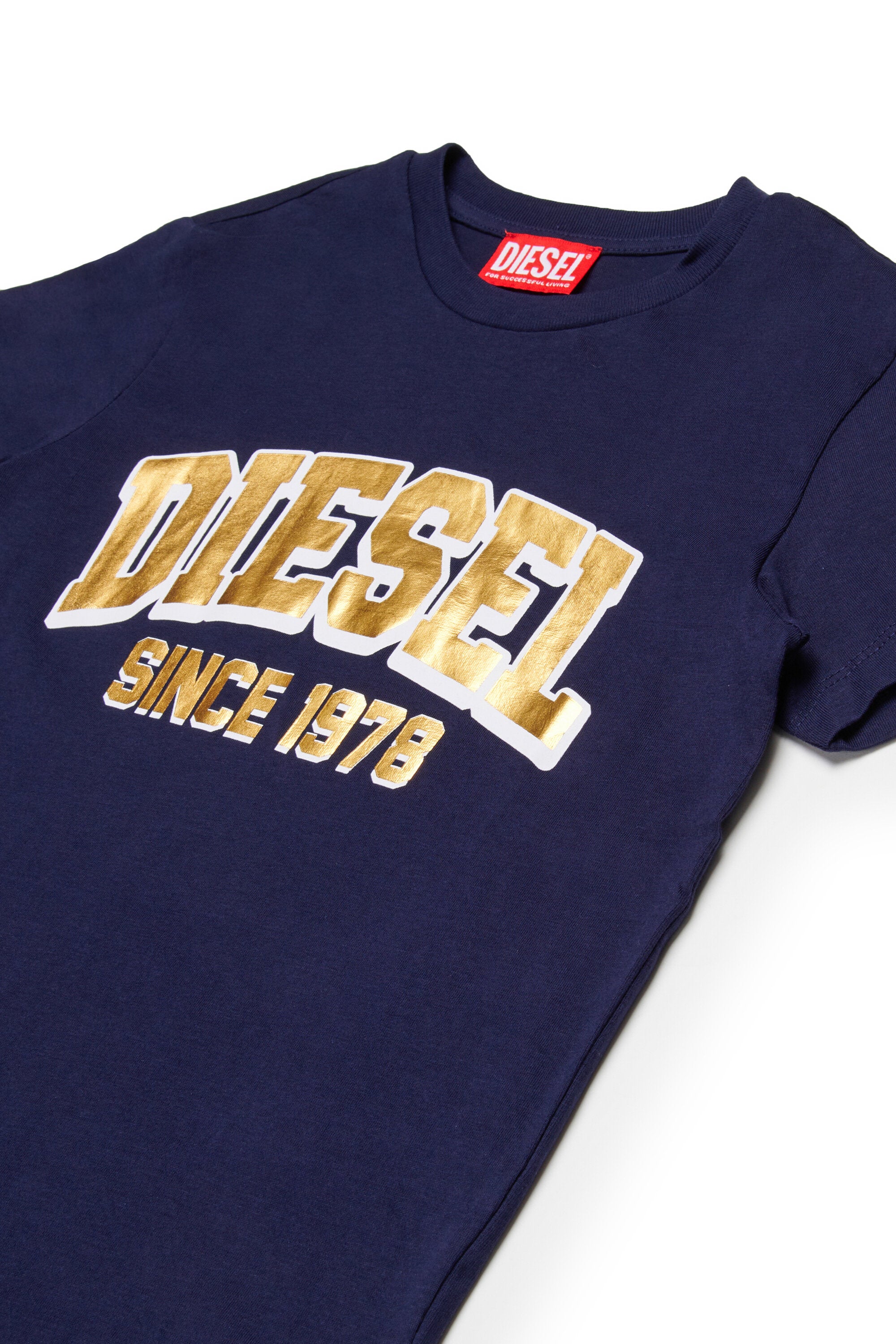 T-shirt in jersey con logo