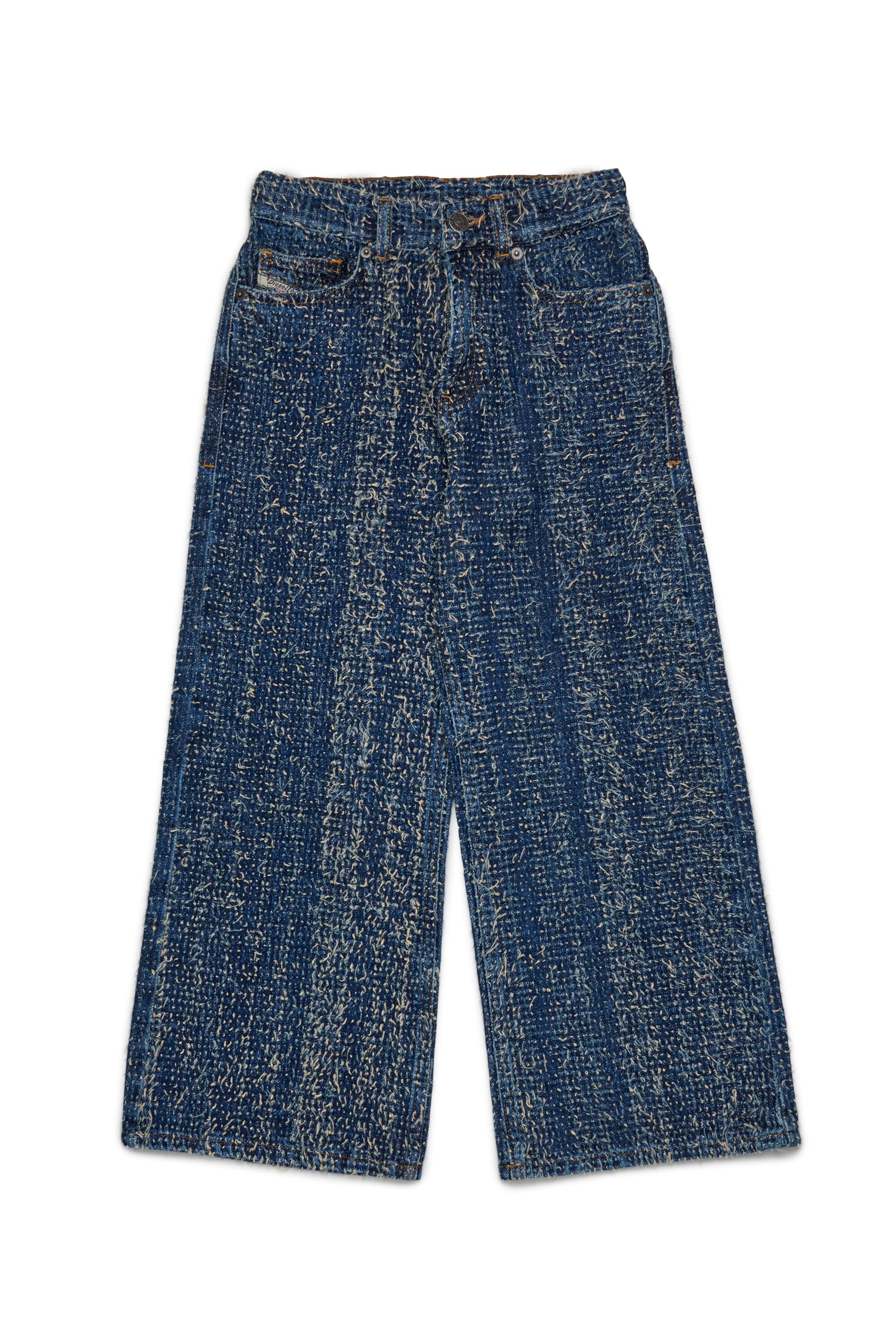 Relaxed jeans with bouclé effect - D-Argjx
