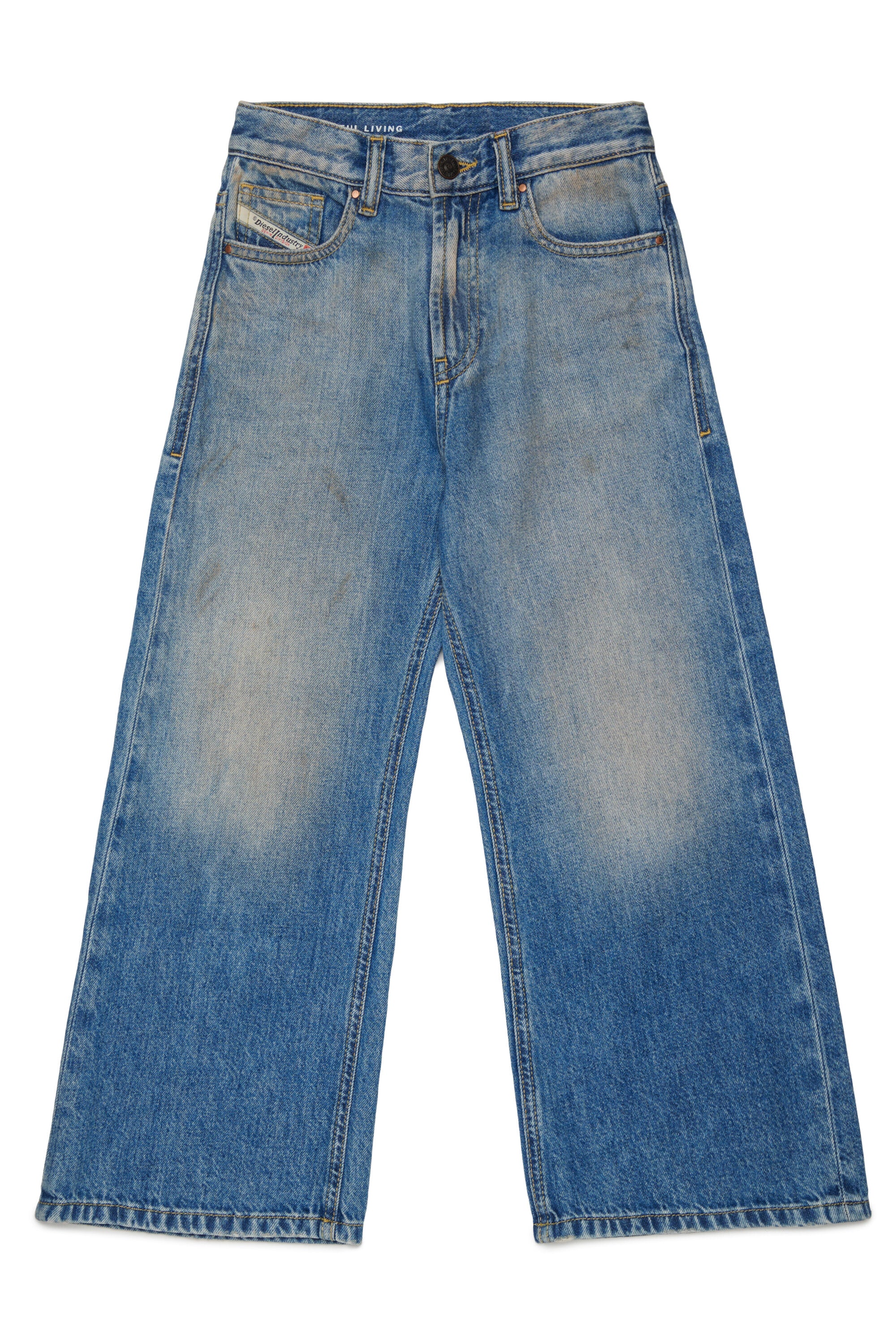 Jeans Relaxed Fit in Hellblauem Waschung - D-Argjx