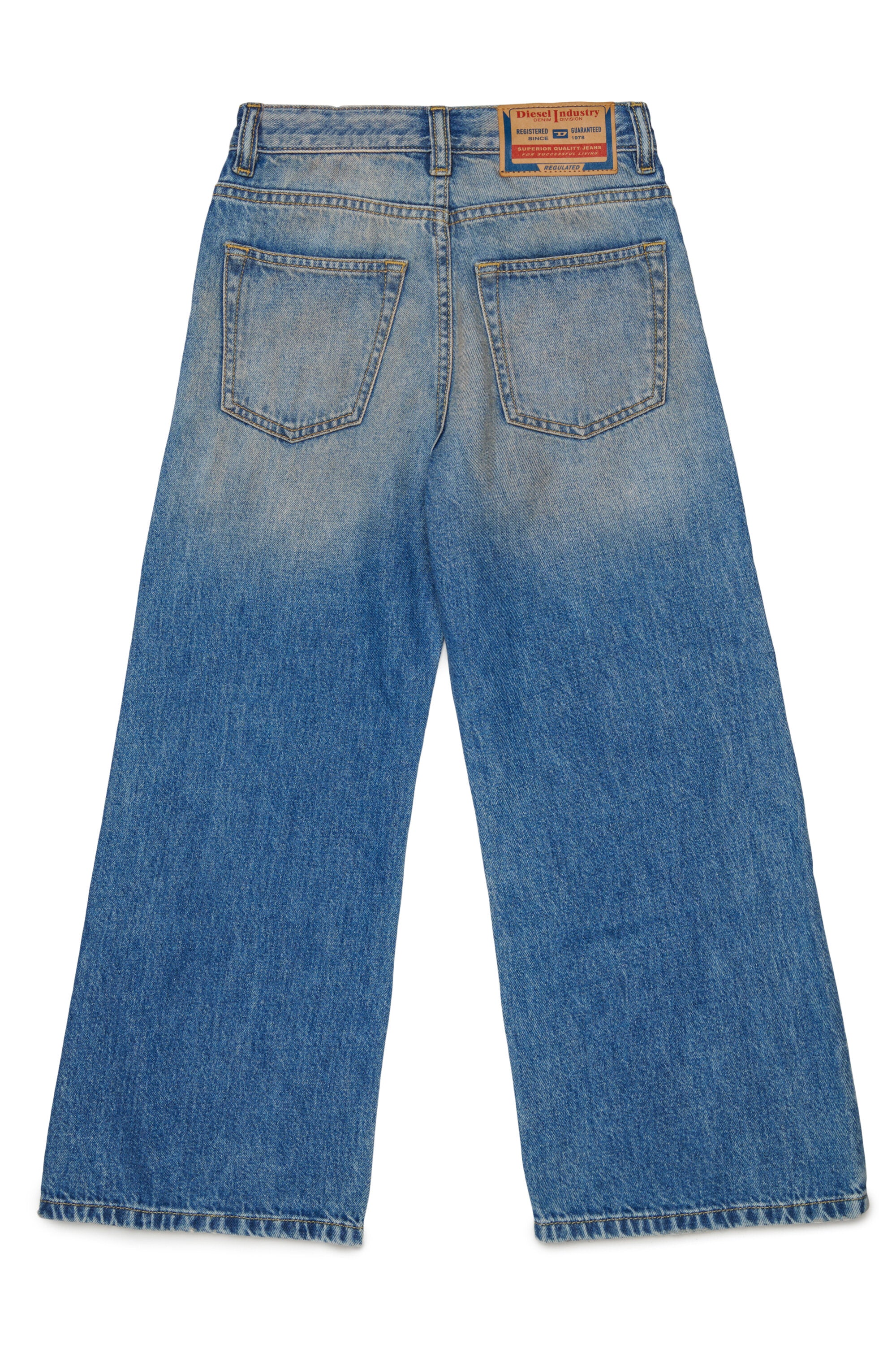 Jeans Relaxed Fit in Hellblauem Waschung - D-Argjx