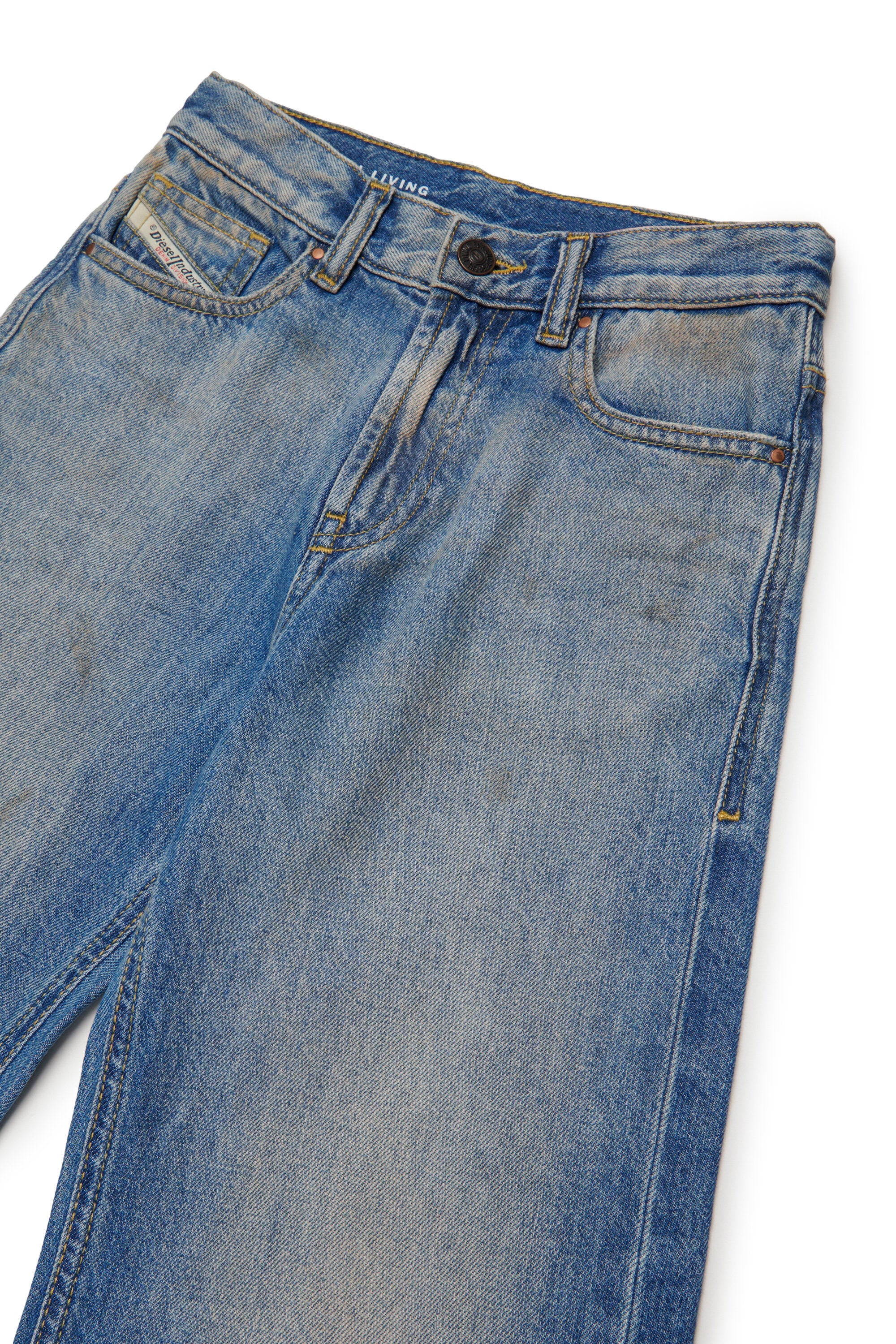 Jeans Relaxed Fit in Hellblauem Waschung - D-Argjx