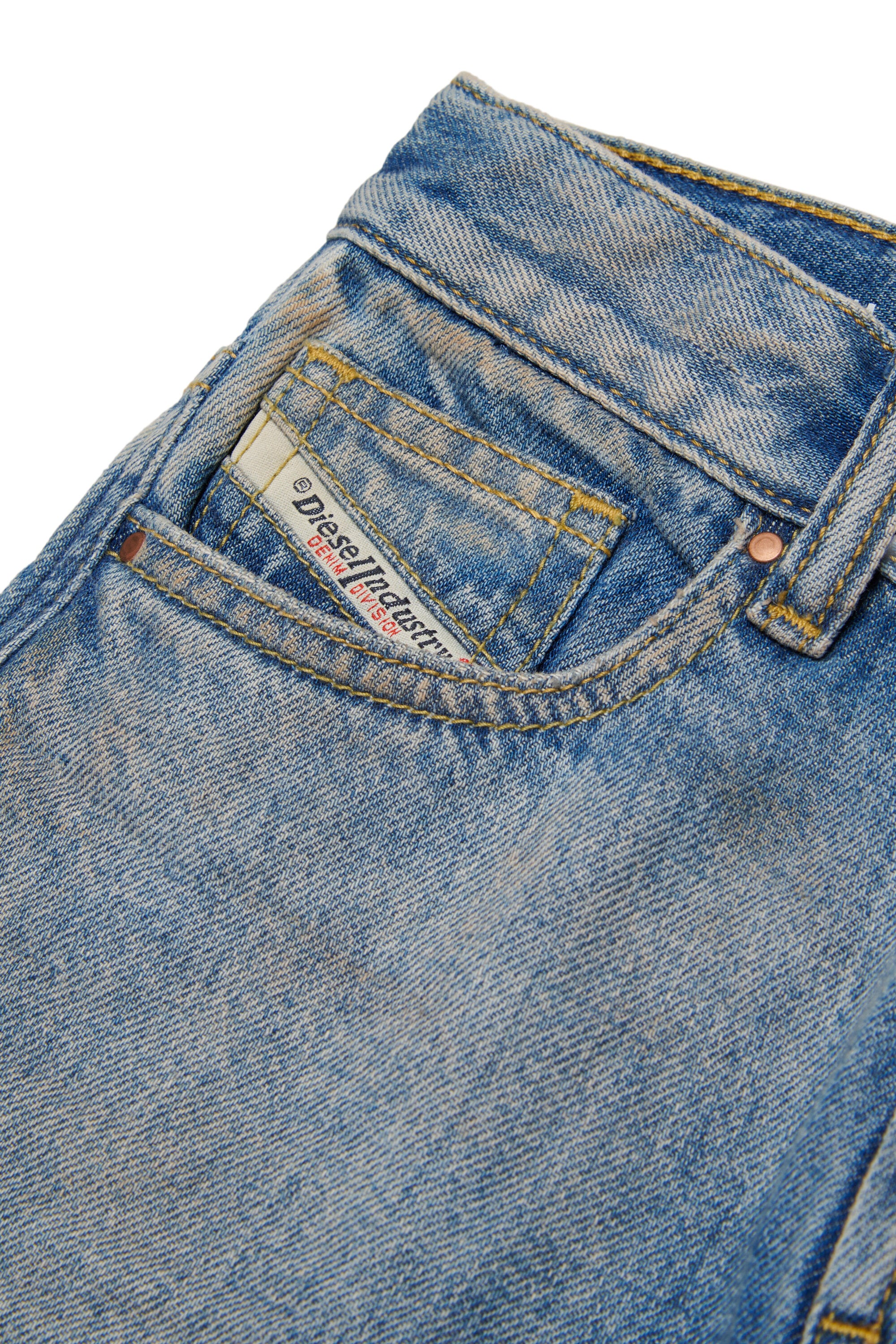 Jeans relaxed fit lavaggio blu chiaro - D-Argjx