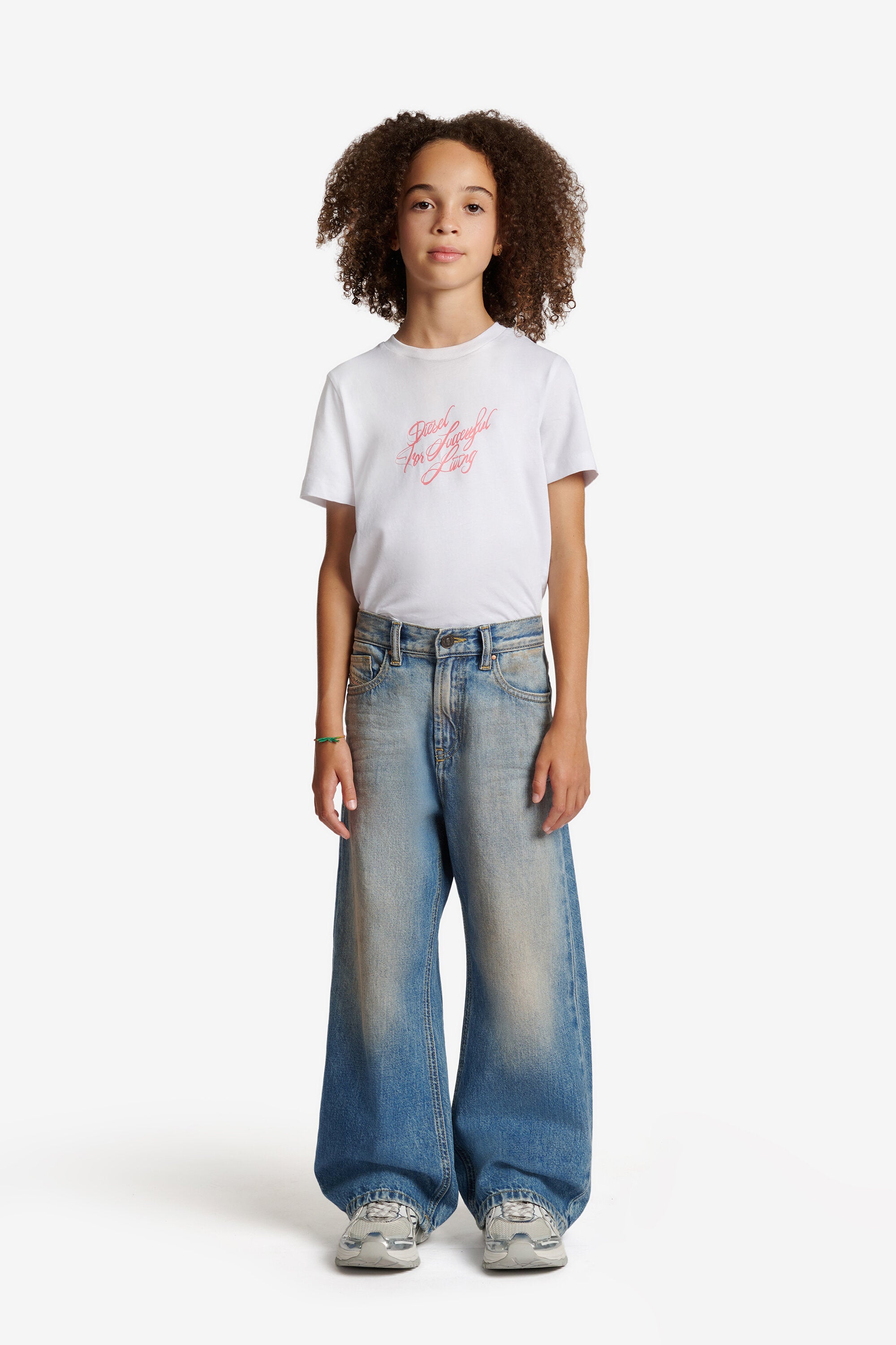 Jeans Relaxed Fit in Hellblauem Waschung - D-Argjx