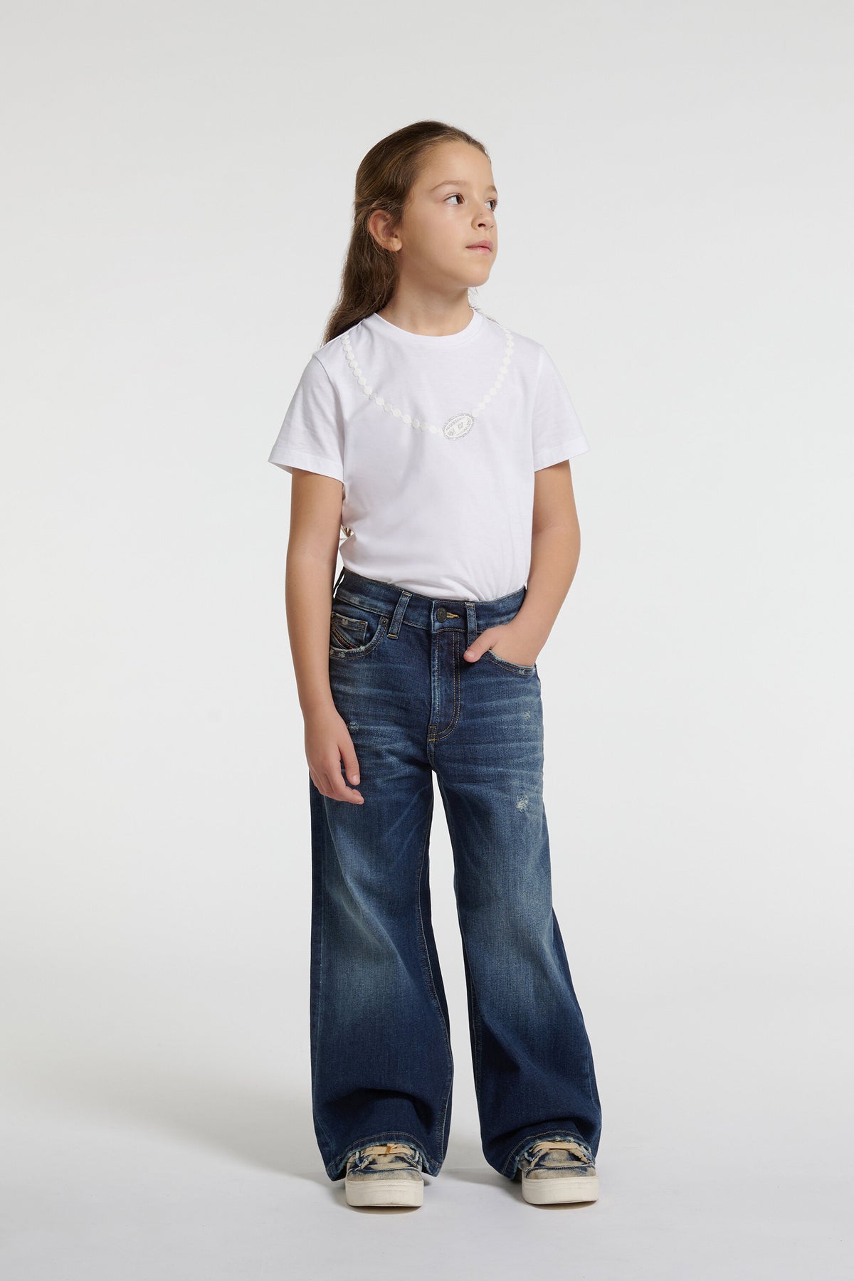 Jean loose fit bleu moyen - D-Argjx