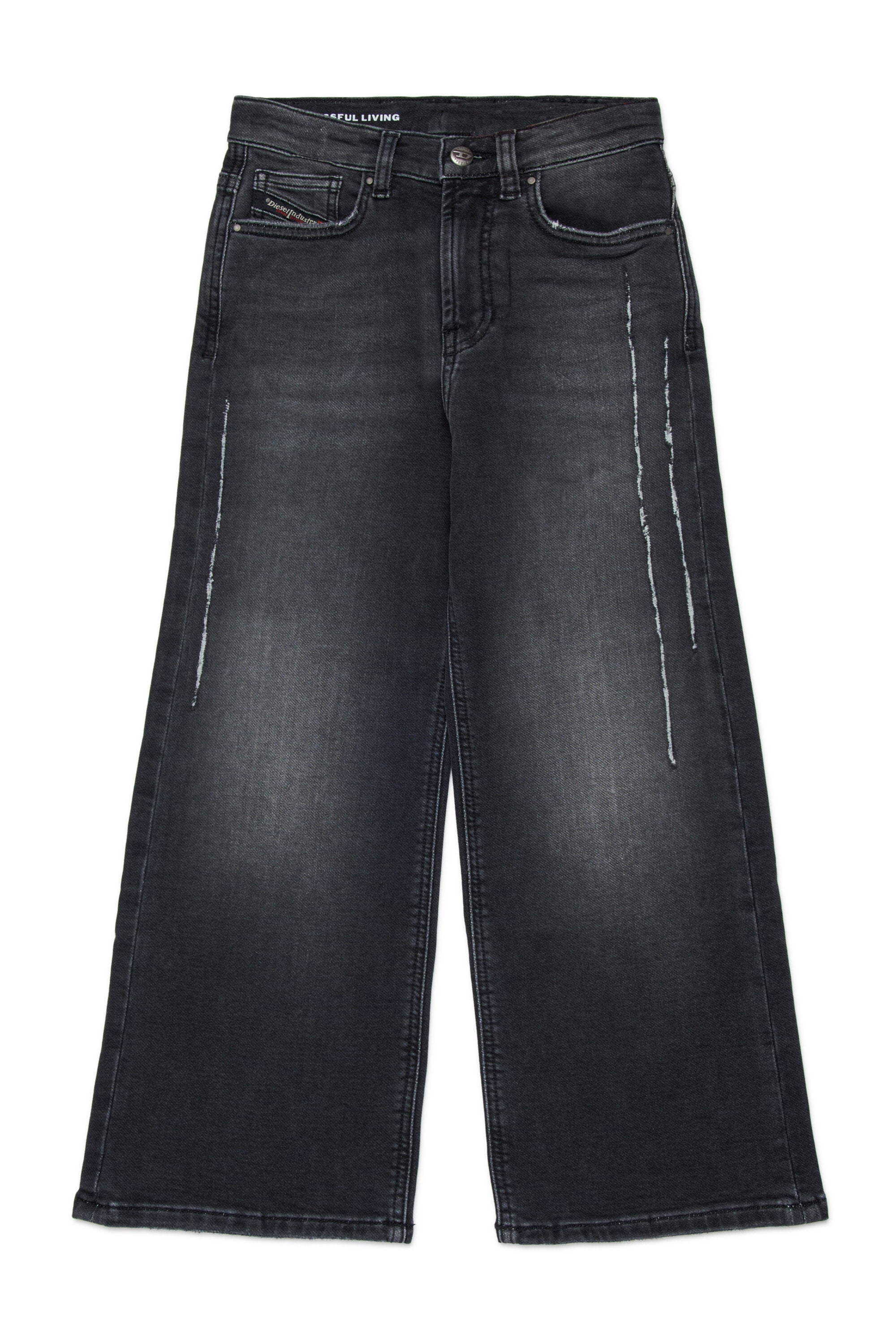 JoggJeans® relaxed fit lavaggio nero - D-Argjx
