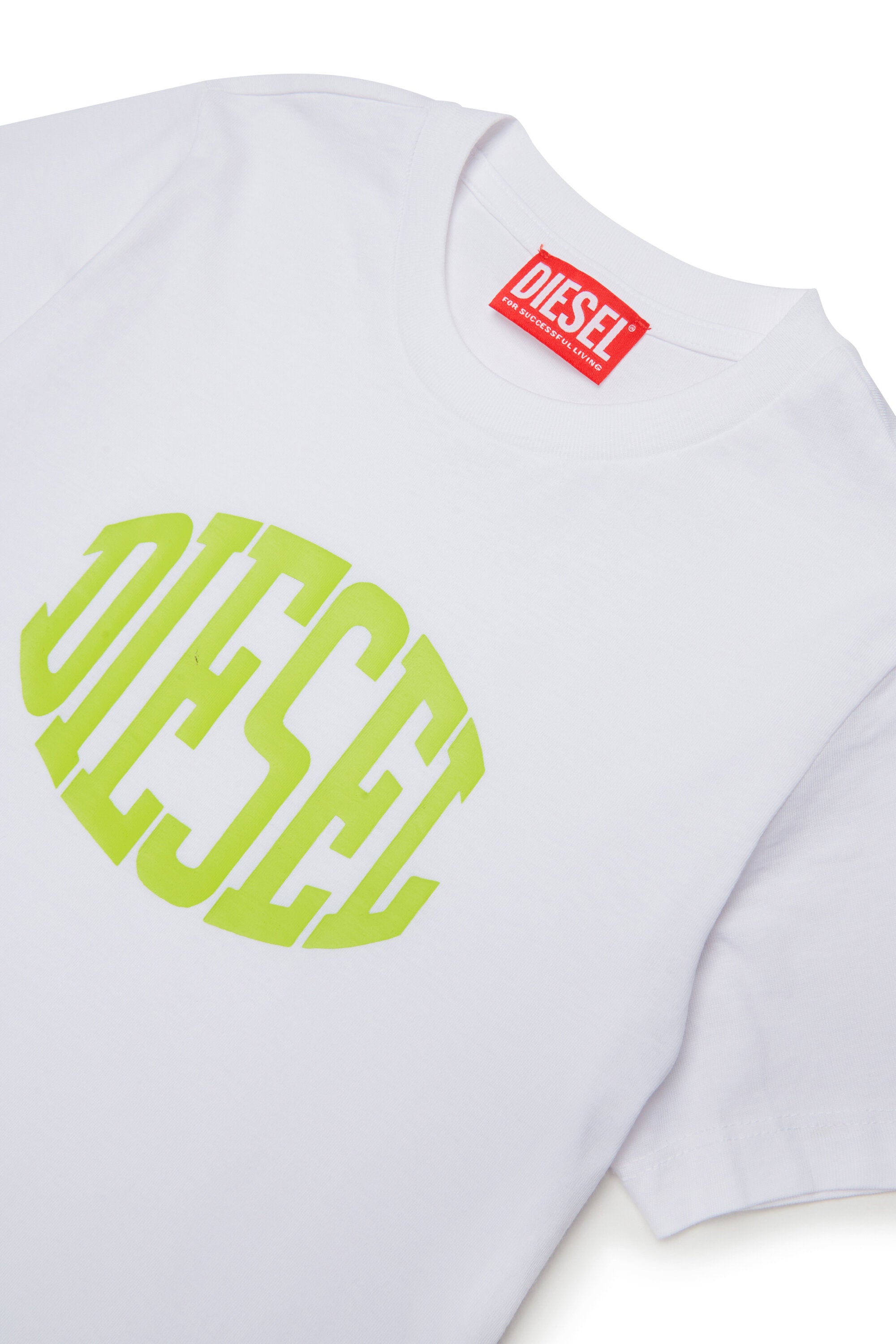 T-shirt con logo frontale