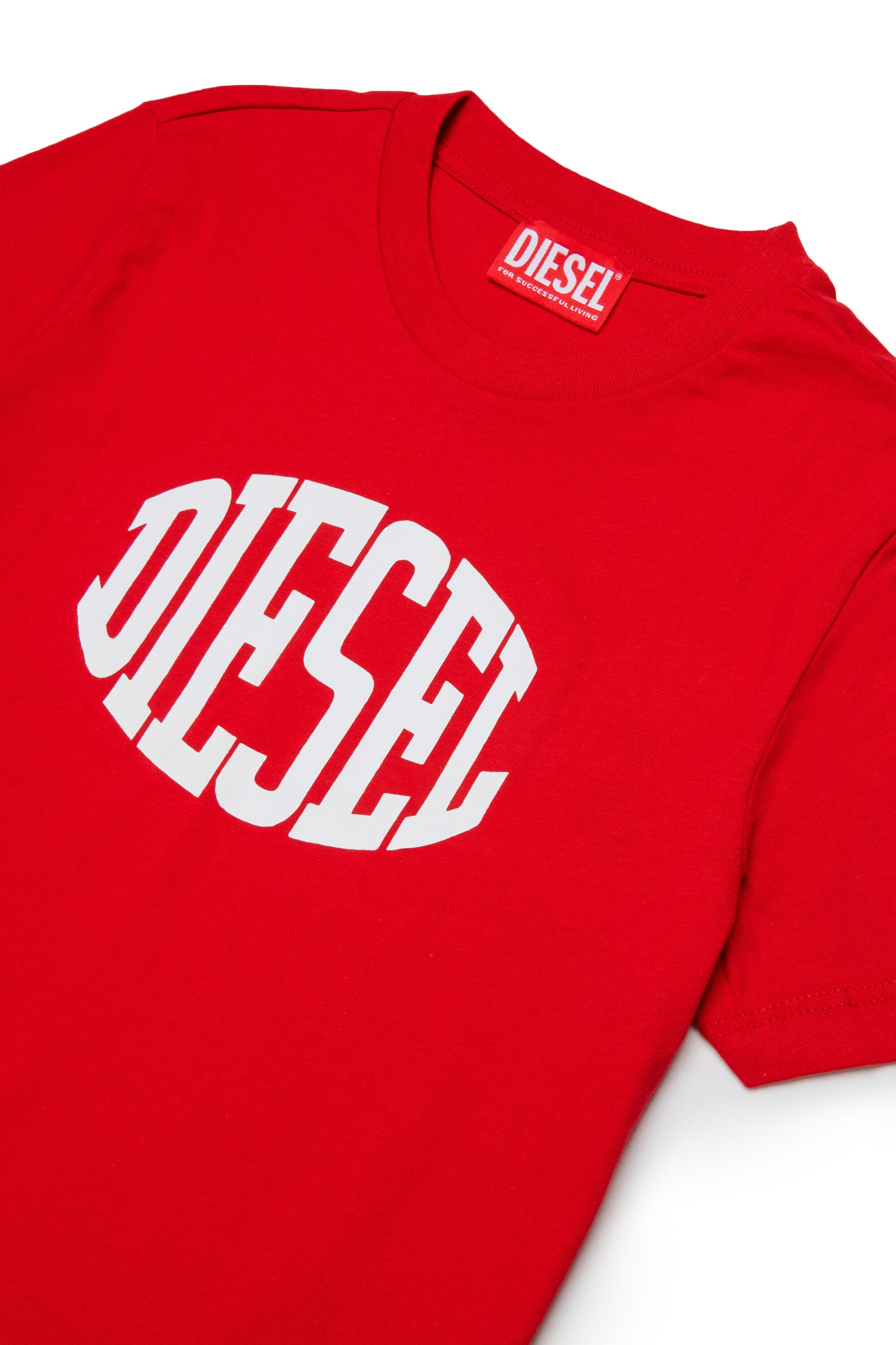 T-shirt con logo frontale