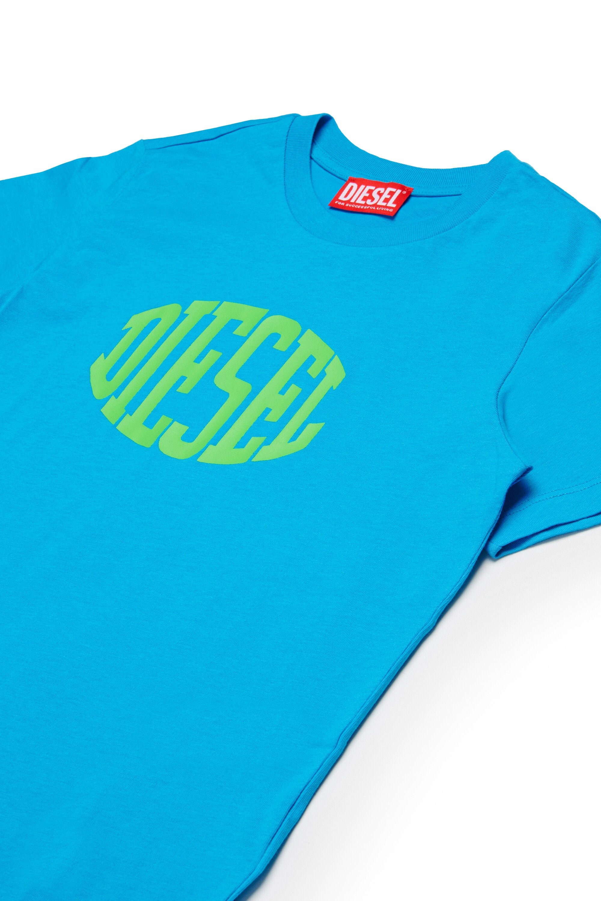 T-shirt in jersey con logo