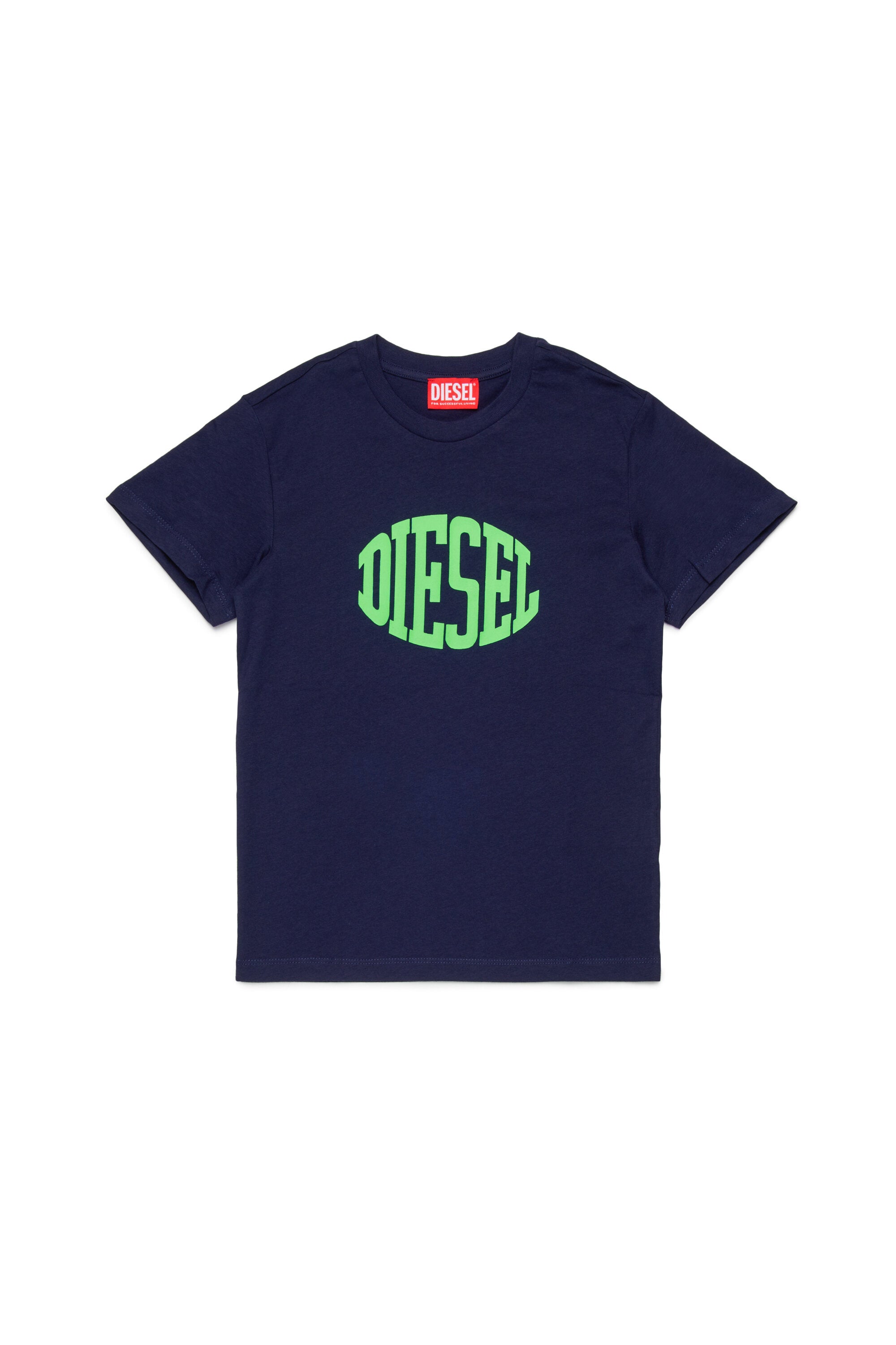 T-shirt con logo frontale