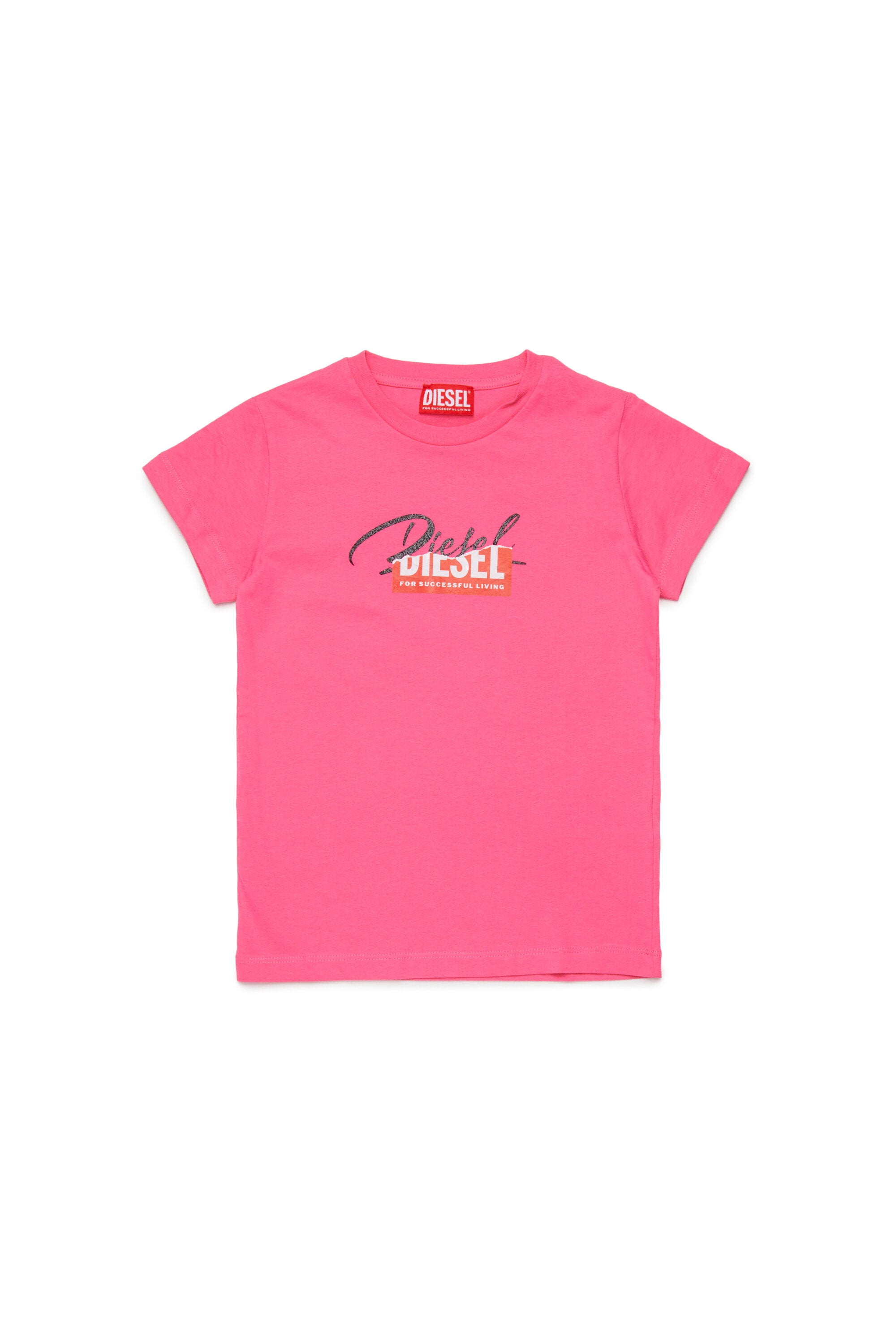 Jersey T-shirt with superimposed logo | BRAVE KID