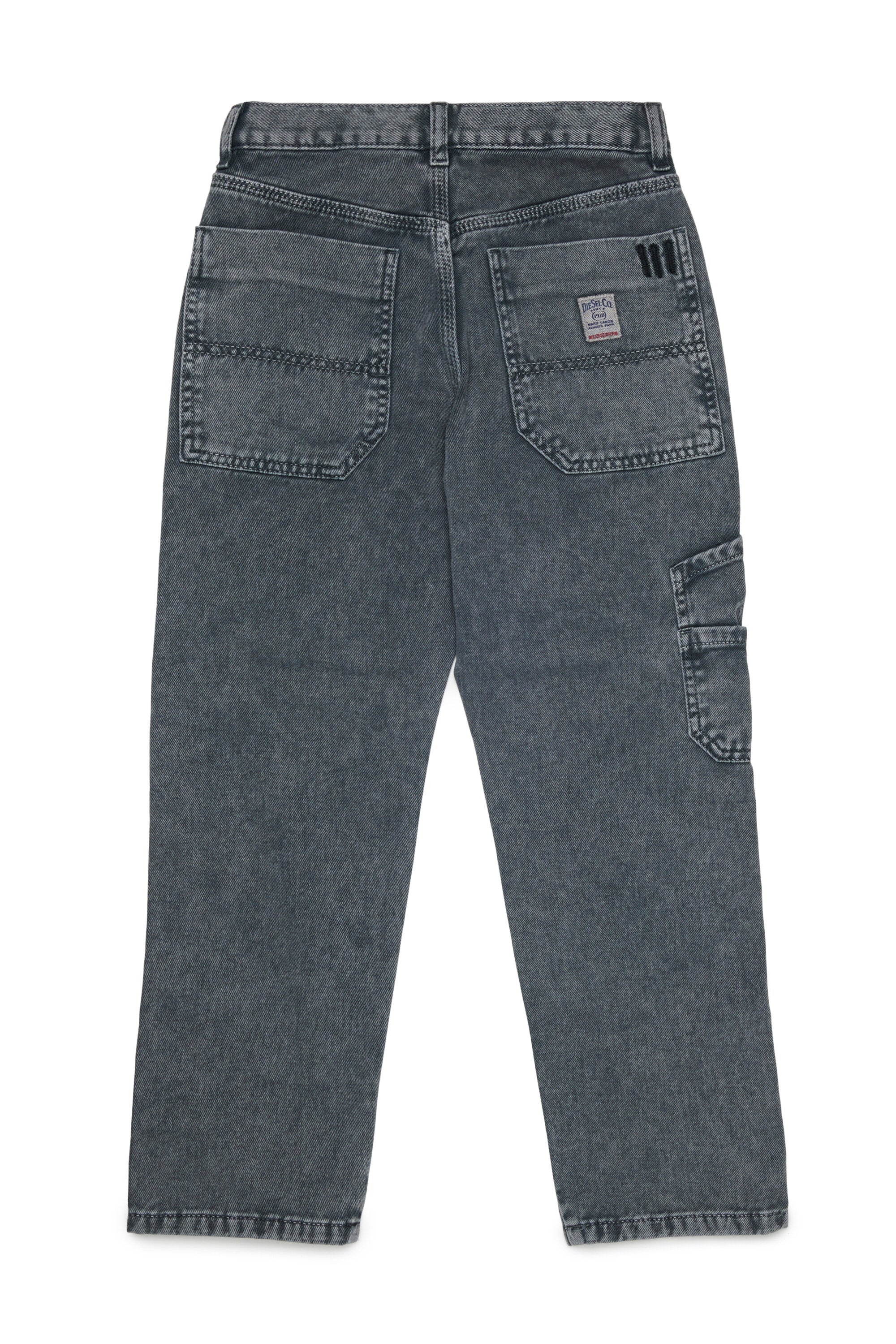 Jeans mit Regular-Passform und Washed-Effekt - D-Berr