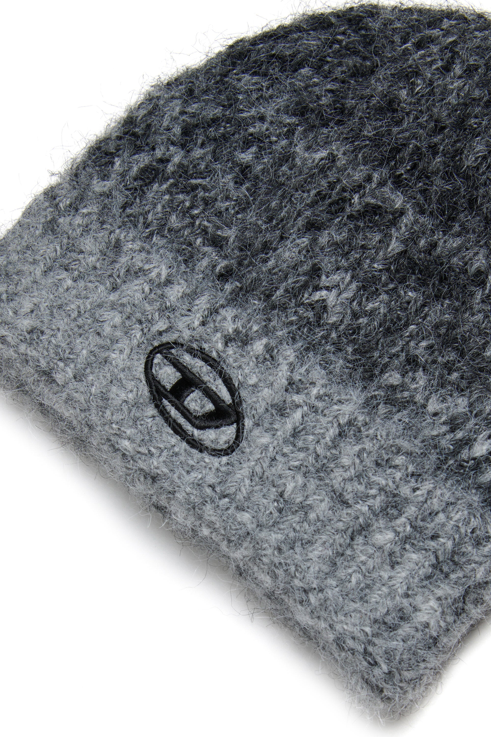 Berretto beanie misto lana e alpaca effetto degradé