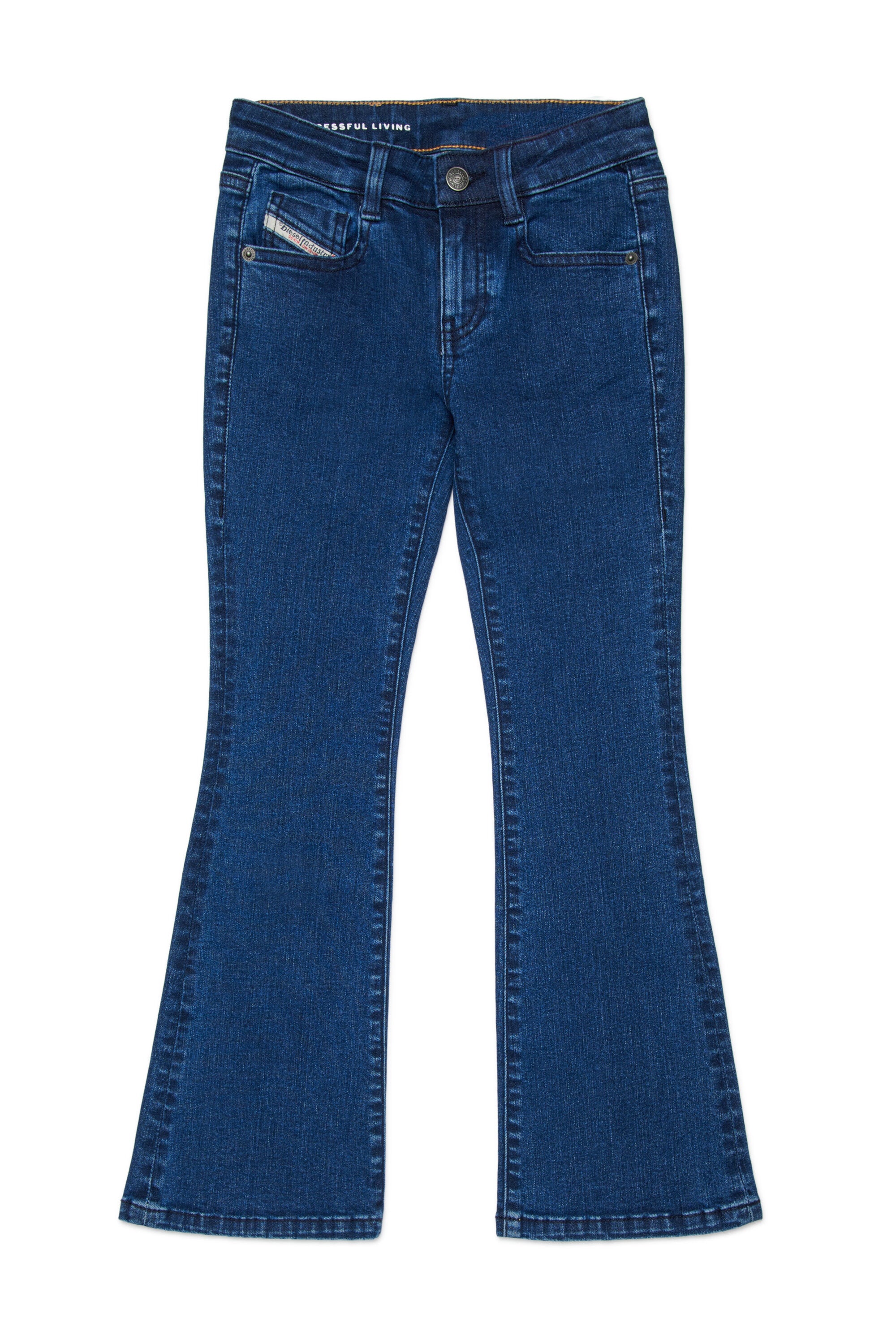 Jeans bootcut flare fit blu medio - D-Arry
