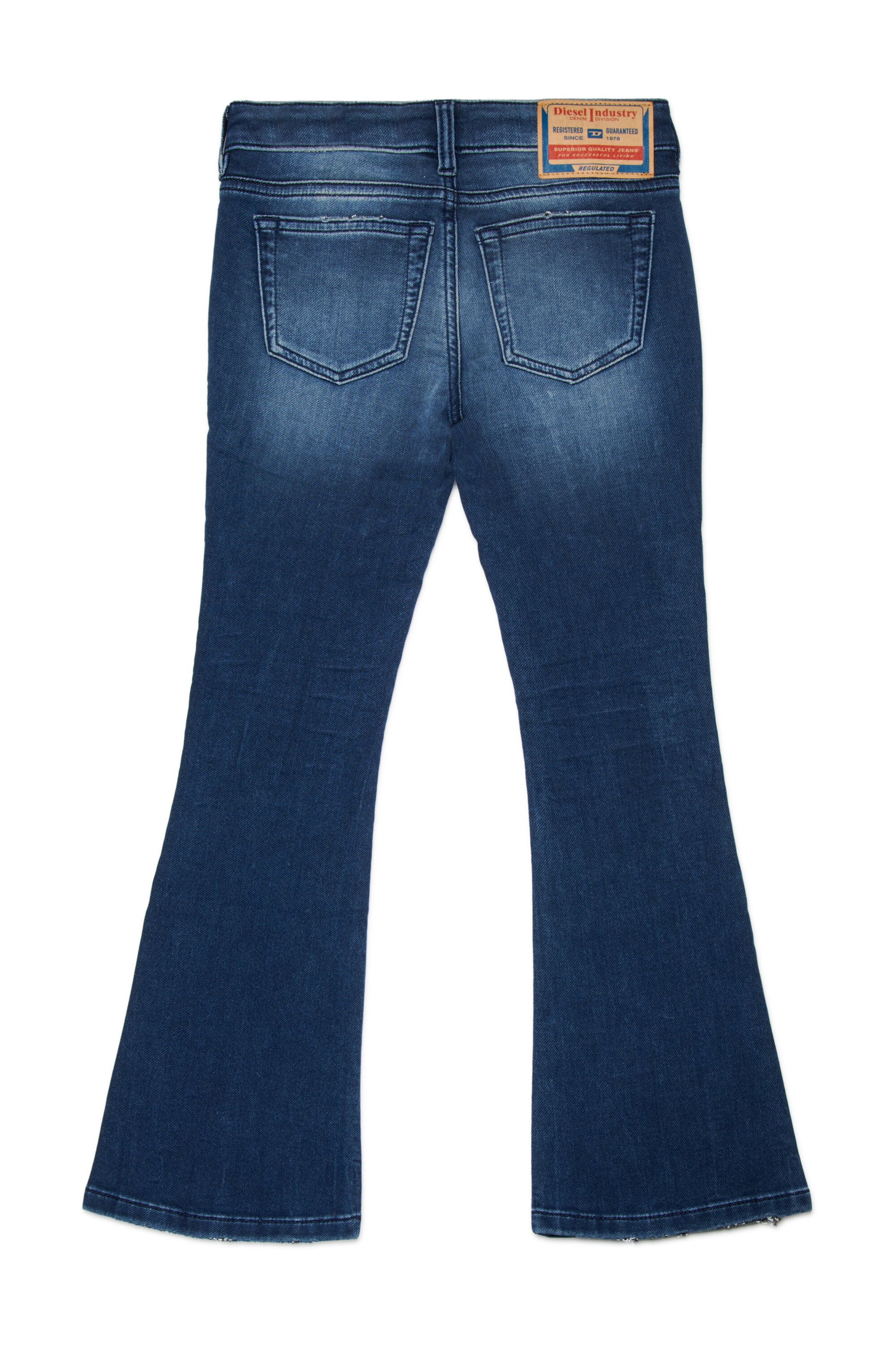 JoggJeans® Bootcut Mittelblau