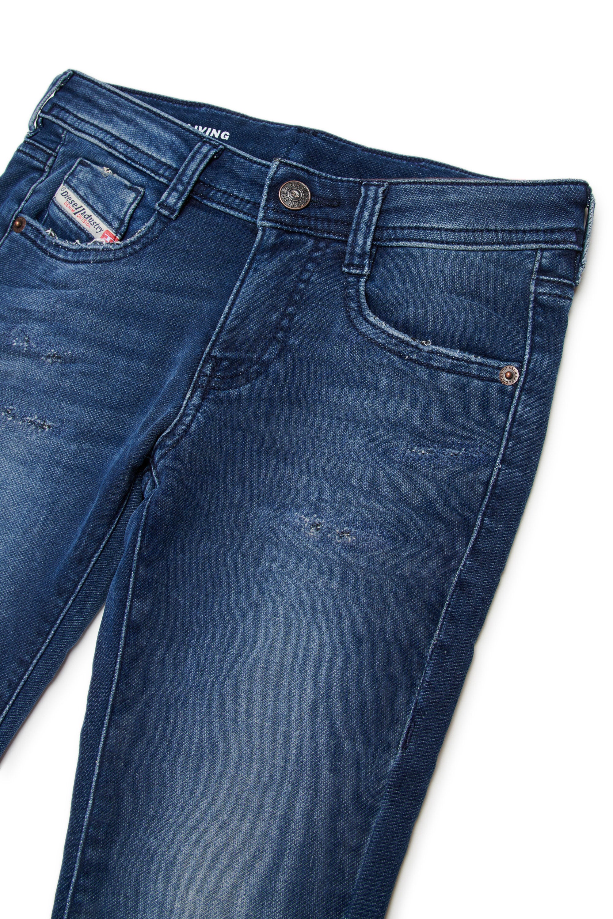 JoggJeans® Bootcut Mittelblau