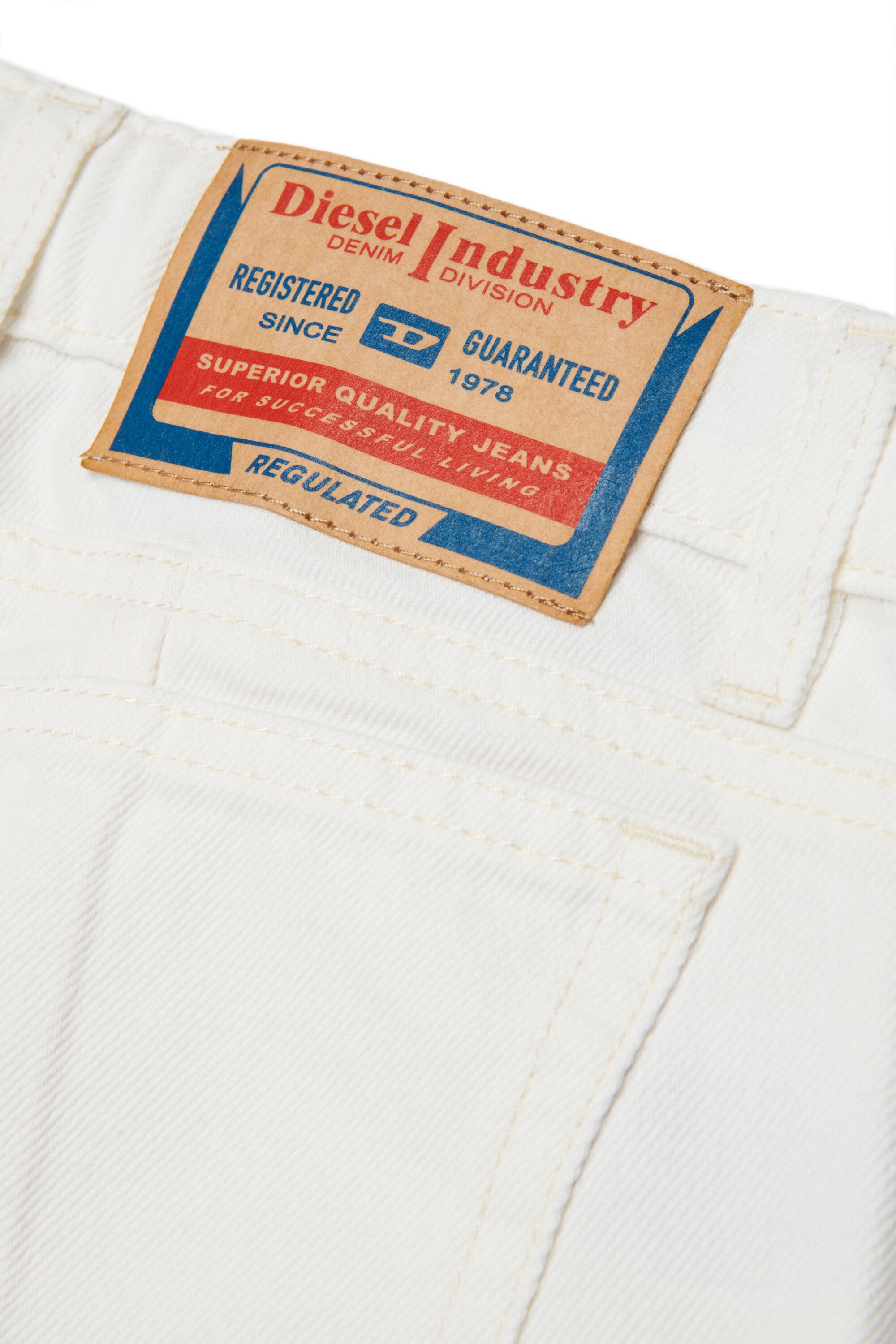 Jeans flare bianco - D-Pam