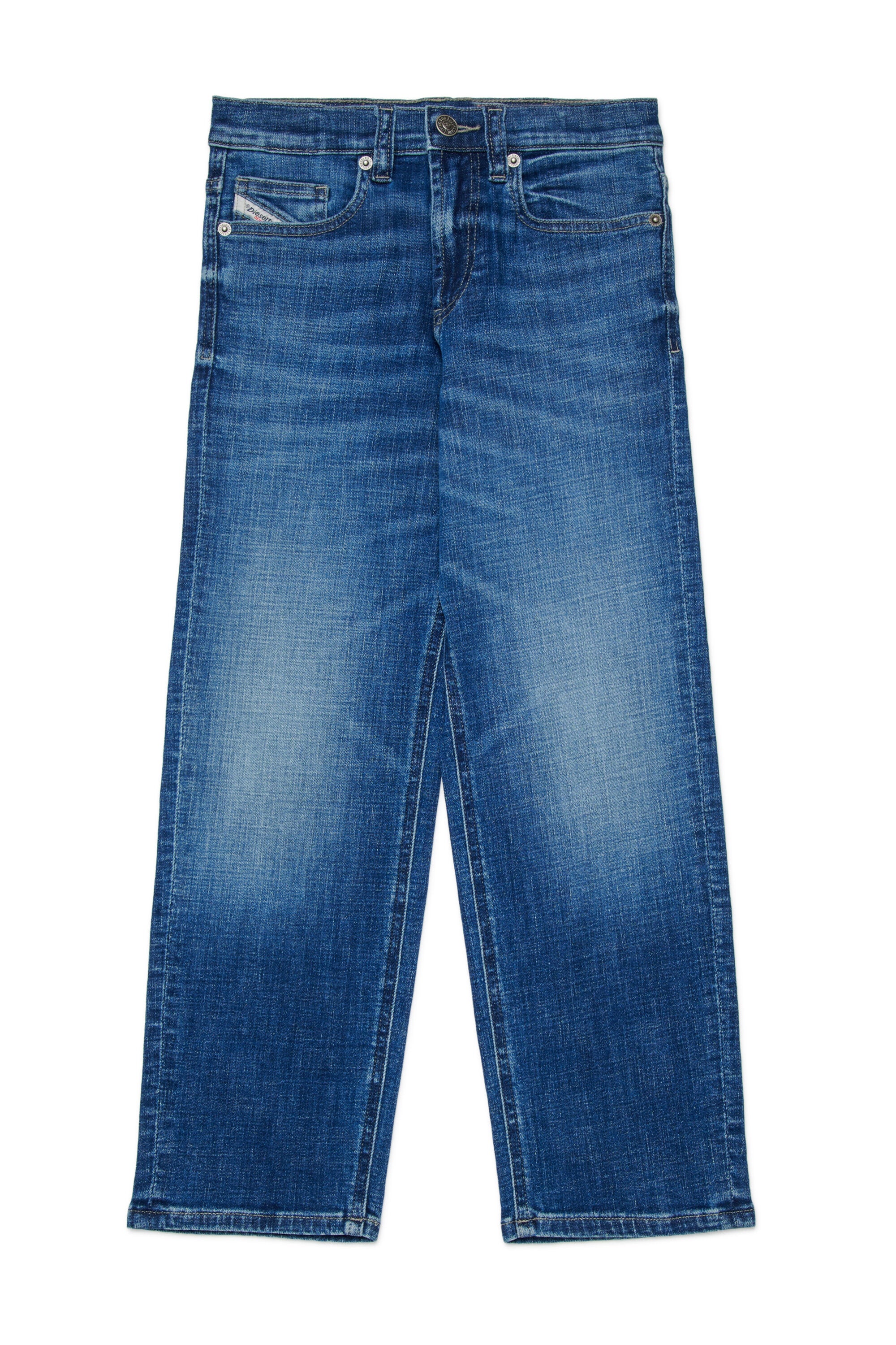 Jeans relaxed fit lavaggio blu medio - D-Maki