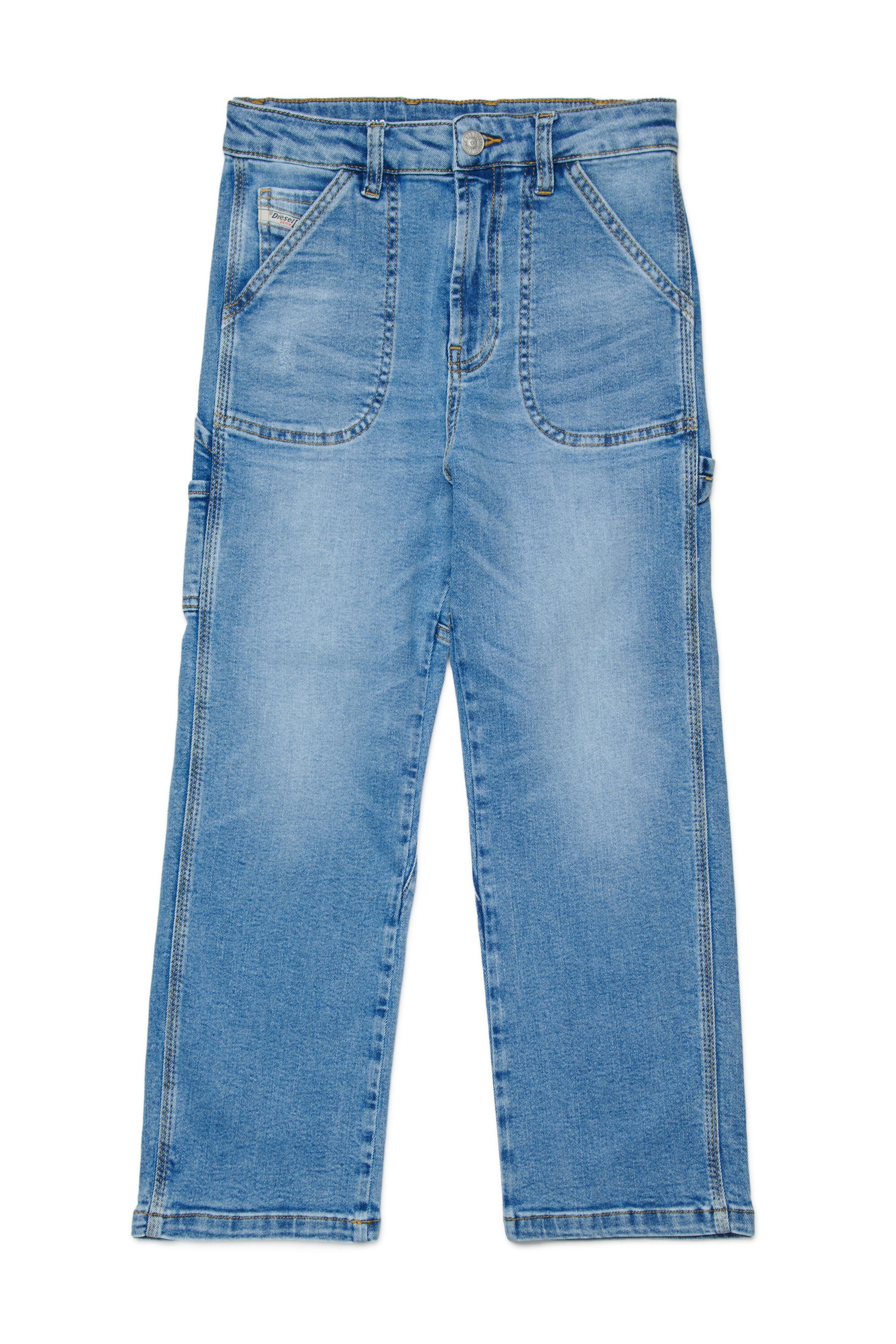 Jeans relaxed fit lavado azul claro - D-Bart