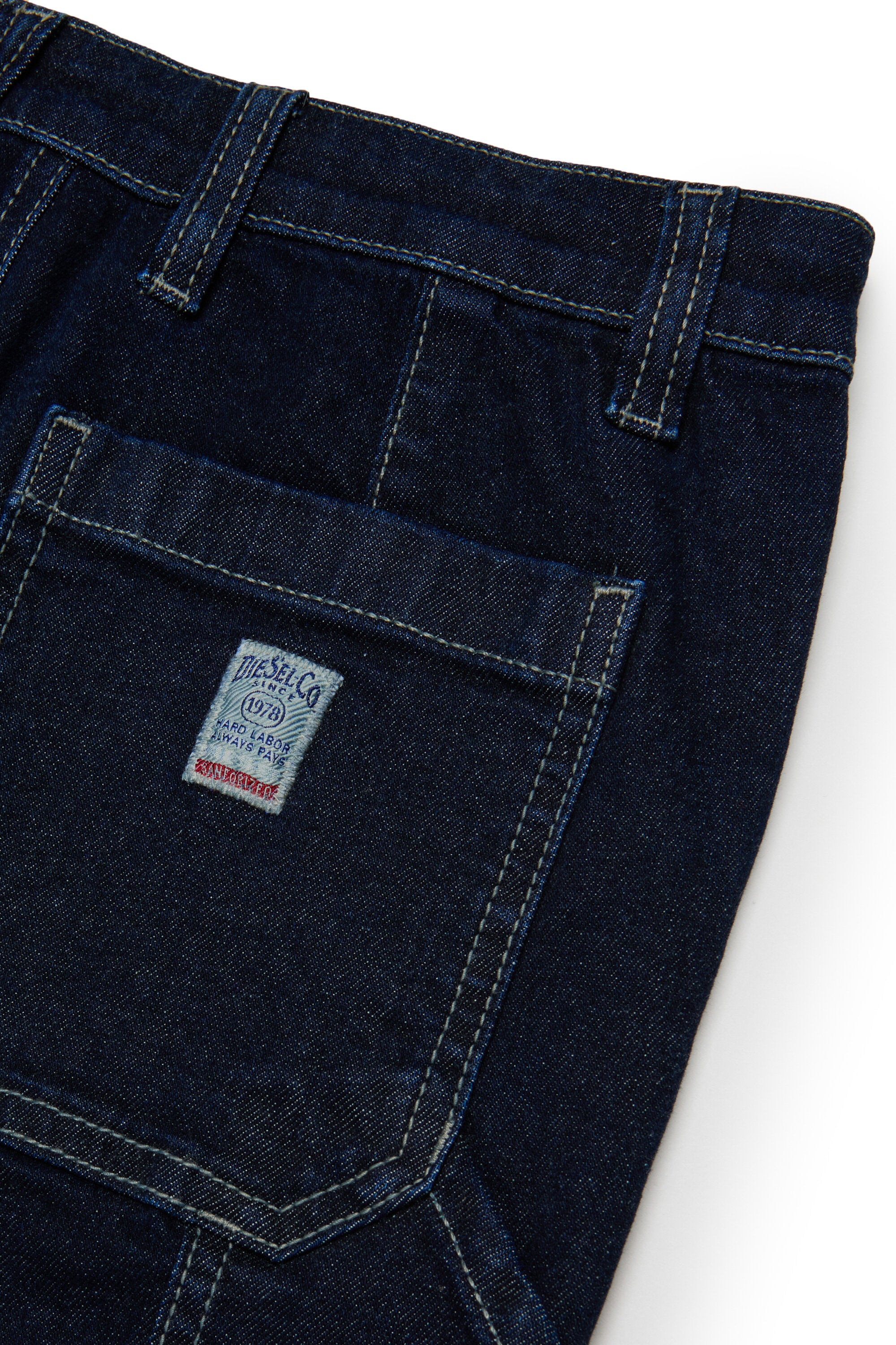 Jeans relaxed fit blu scuro - D-Bart