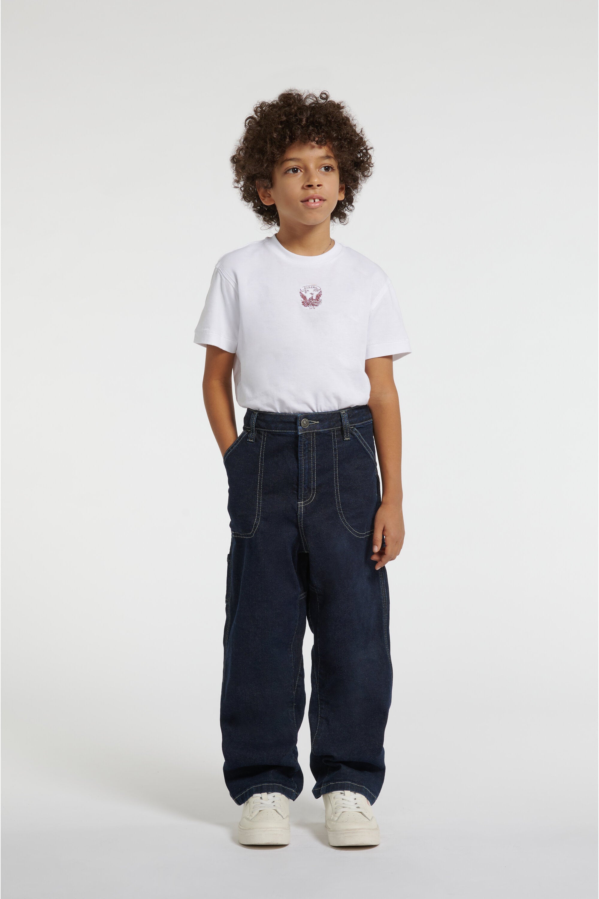 Jeans relaxed fit blu scuro - D-Bart