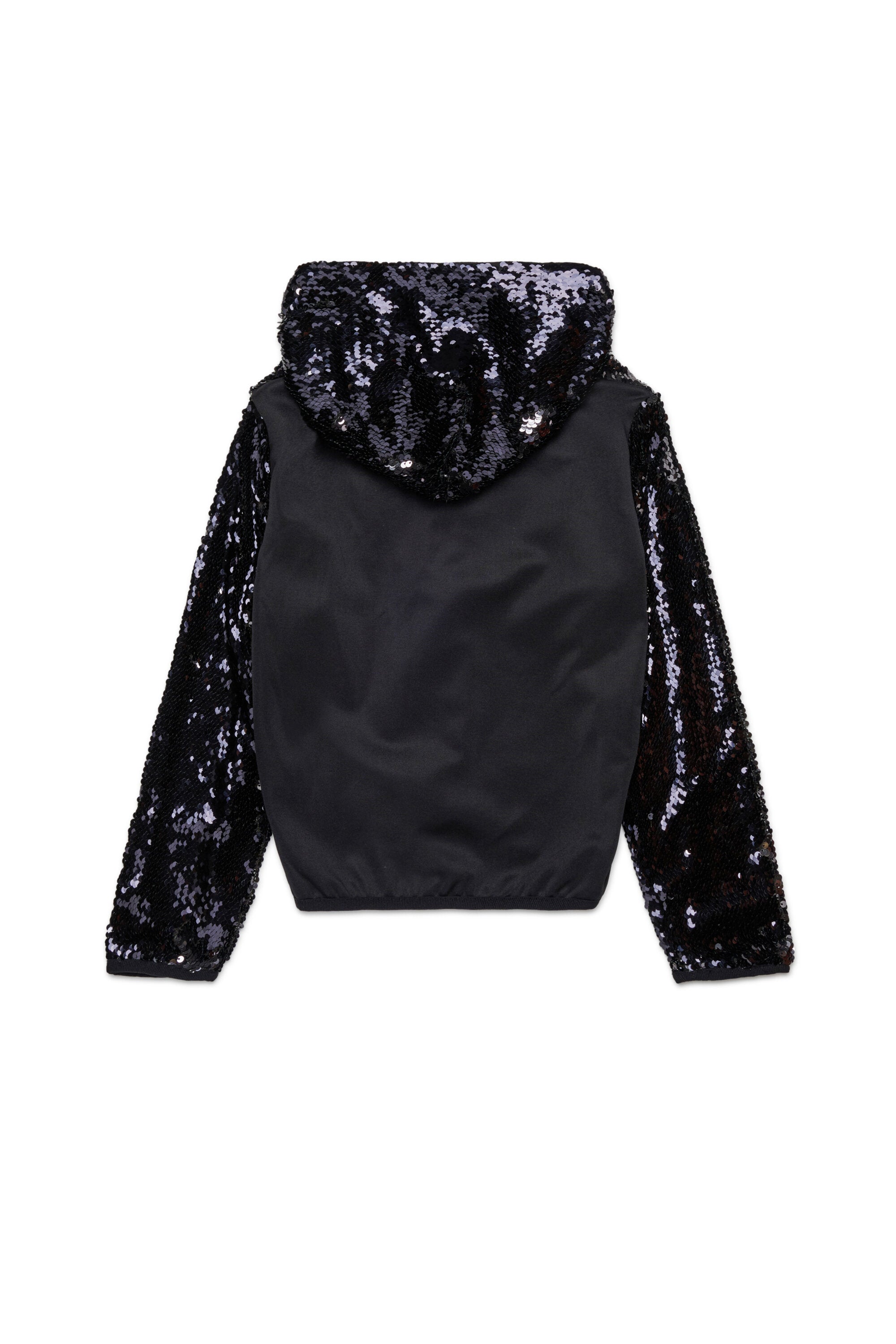 Sweat-shirt à capuche avec paillettes