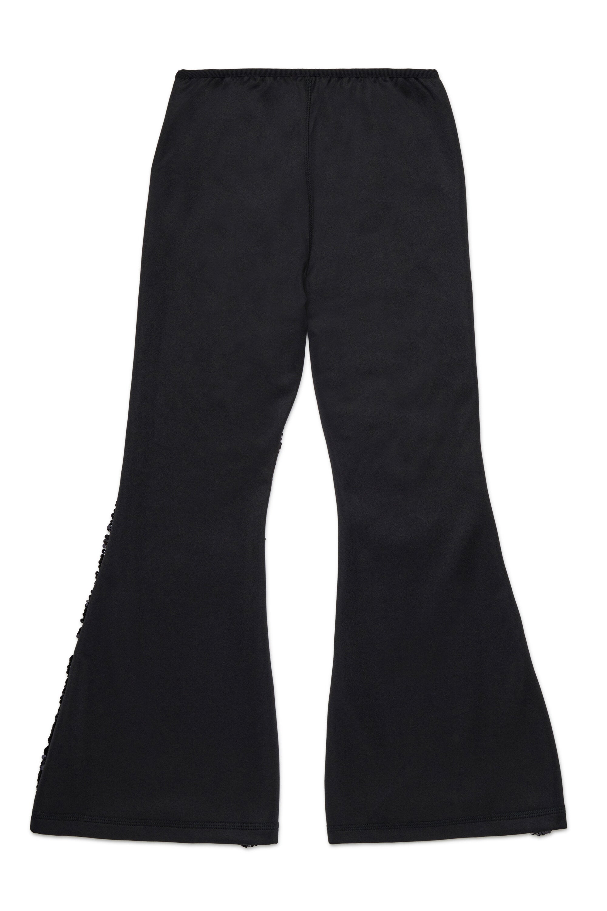 Pantalon flare à paillettes