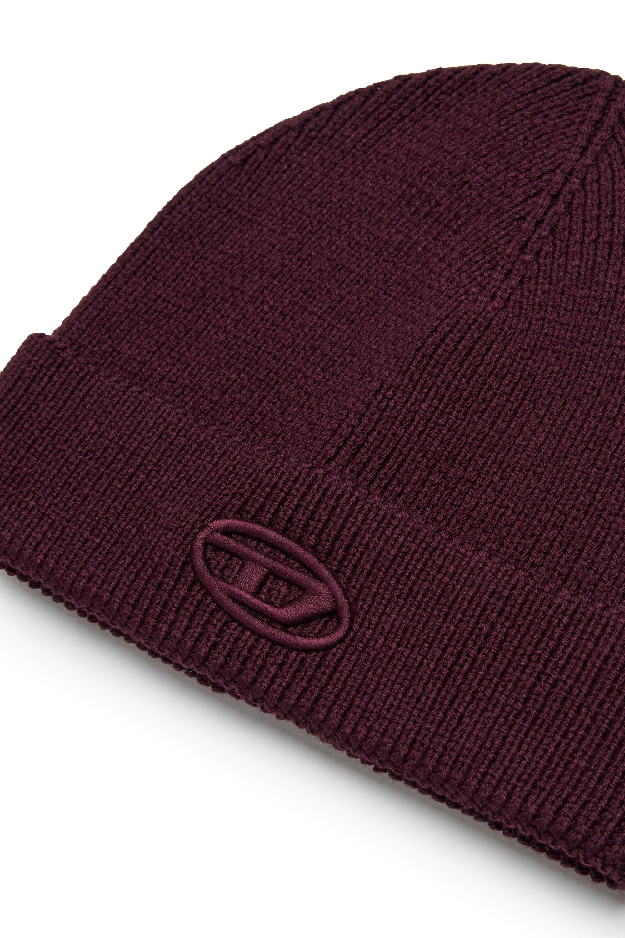 Berretto beanie misto lana con logo