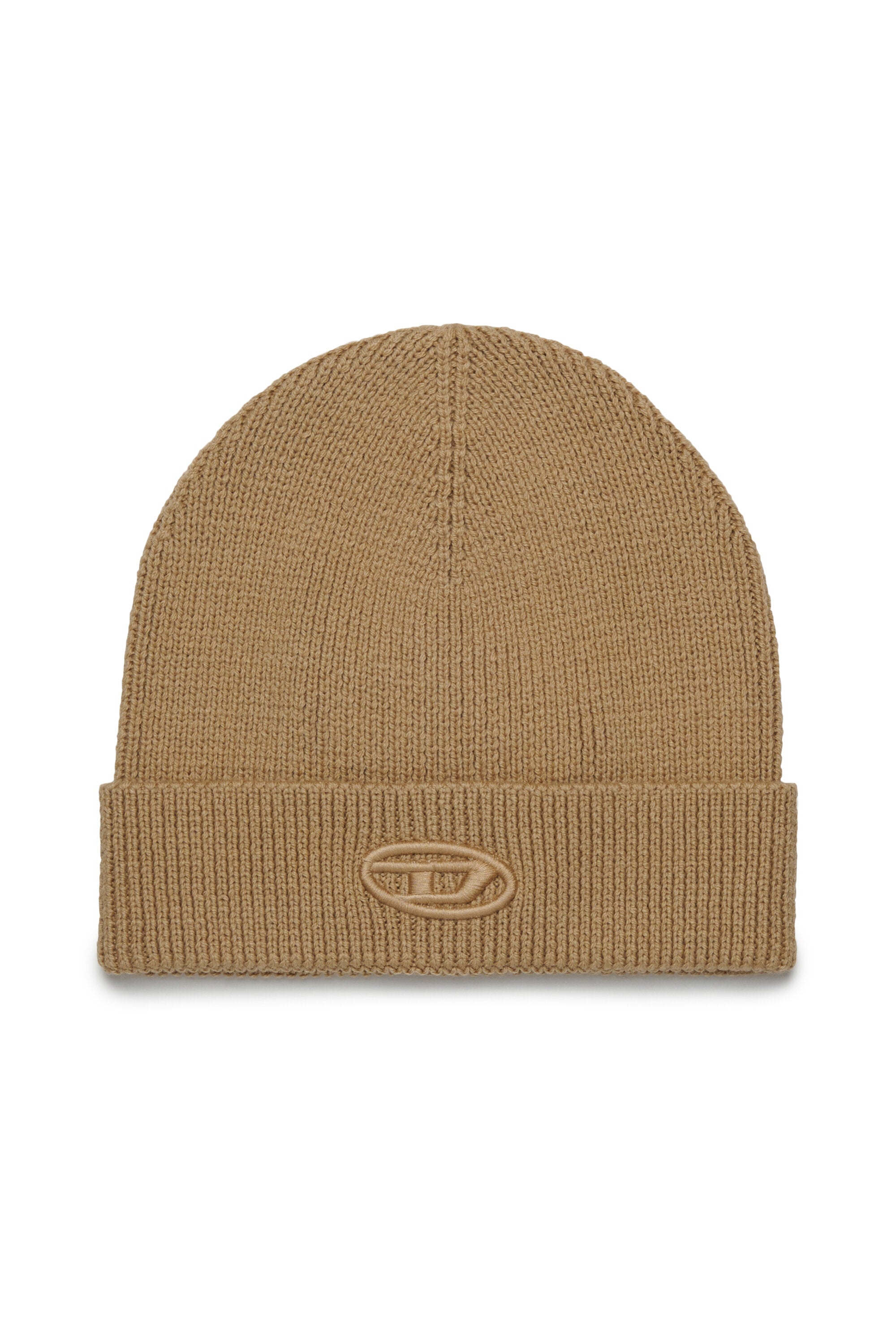 Berretto beanie misto lana con logo