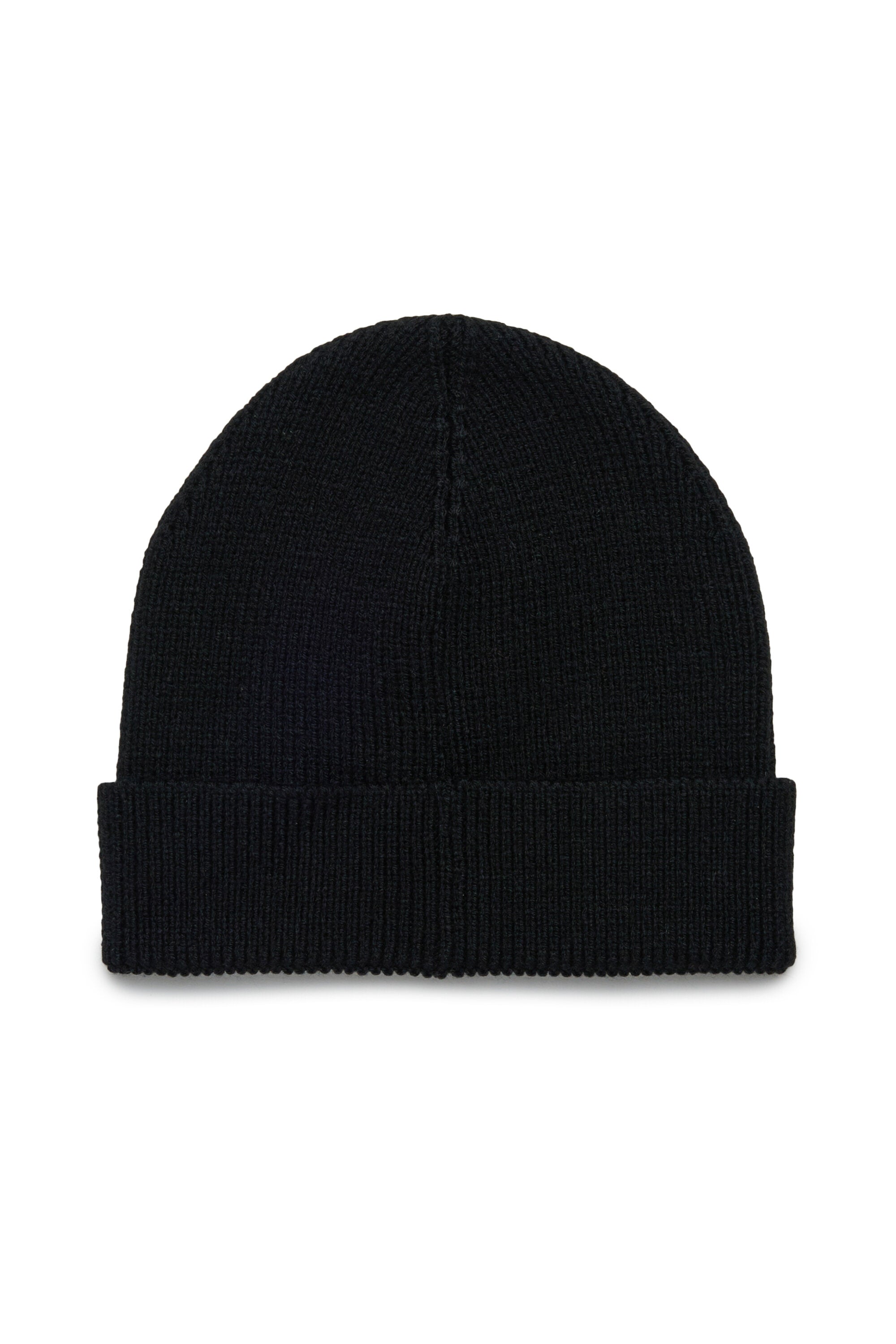 Berretto beanie misto lana con logo