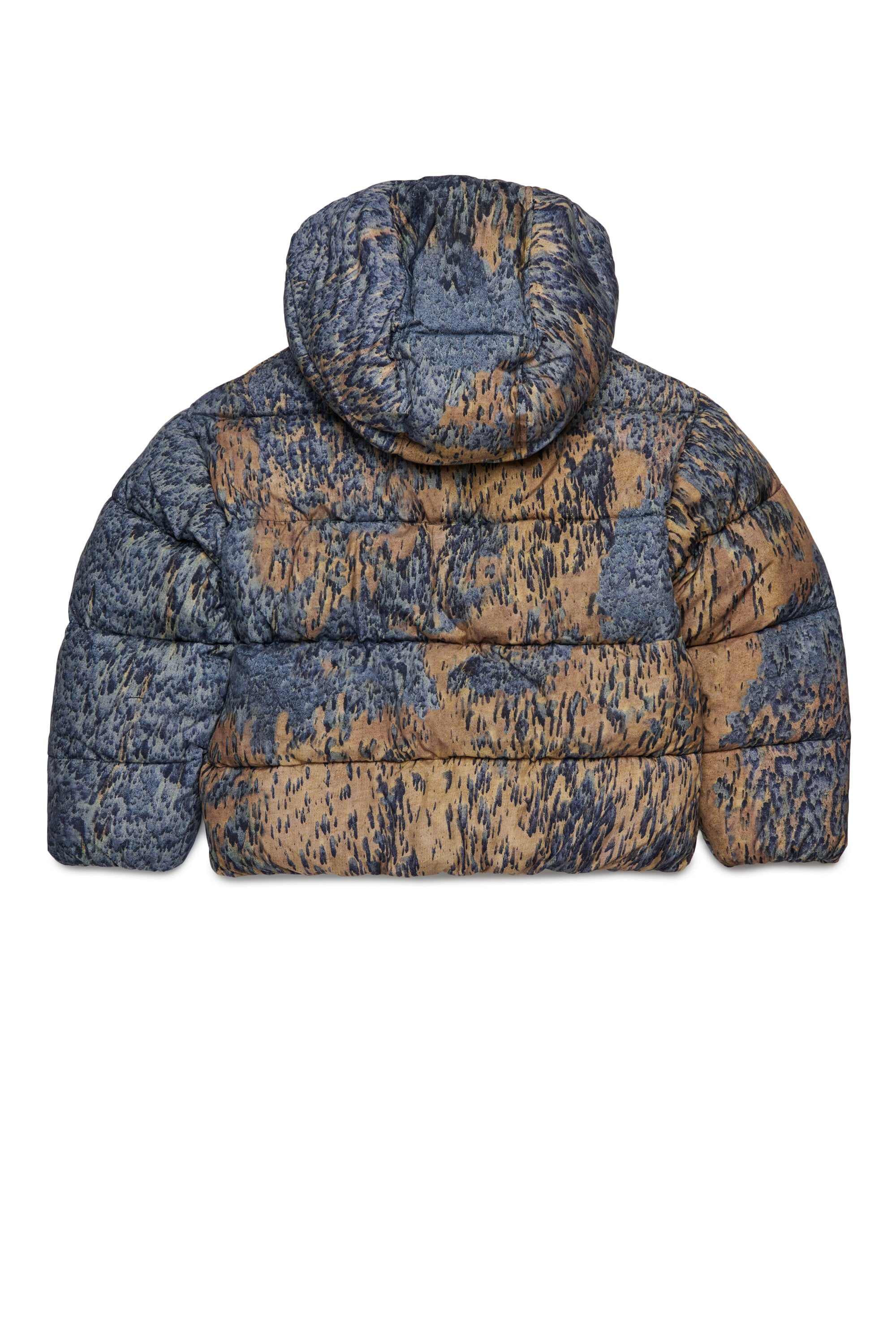 Veste courte matelassée Acid Rain allover