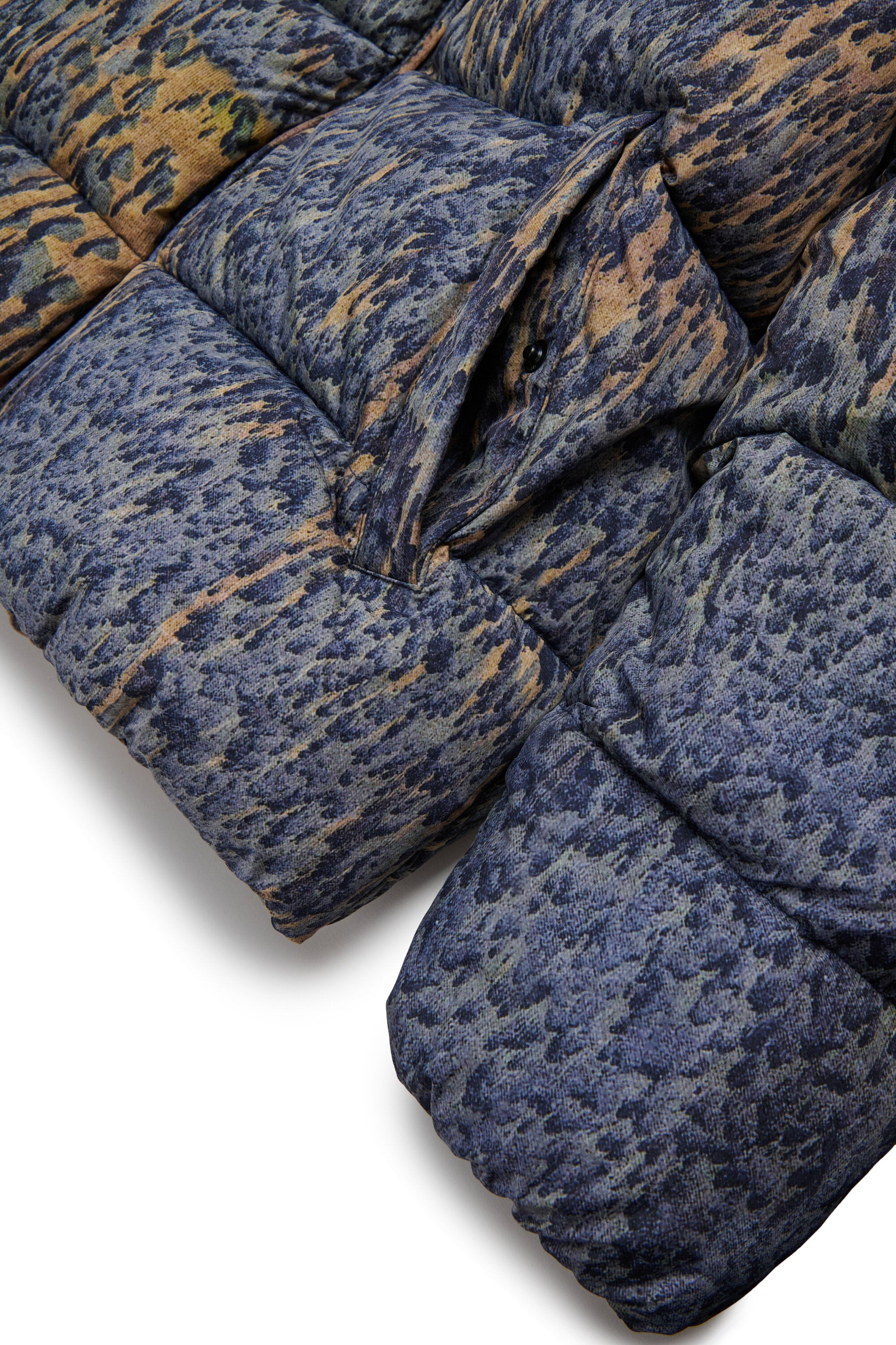 Giacca imbottita corta allover Acid Rain