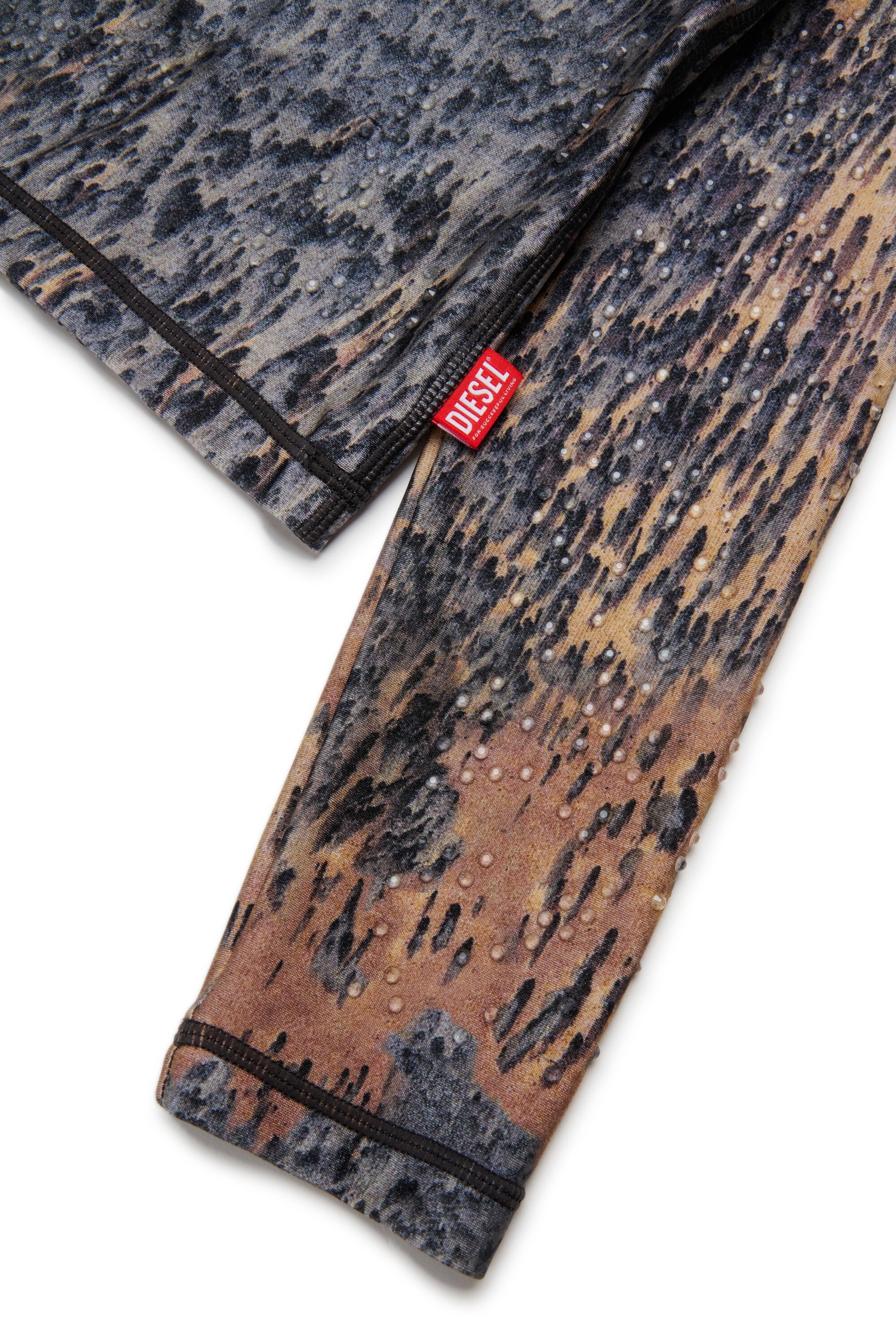 Acid Rain Allover-T-Shirt aus Stretch-Stoff