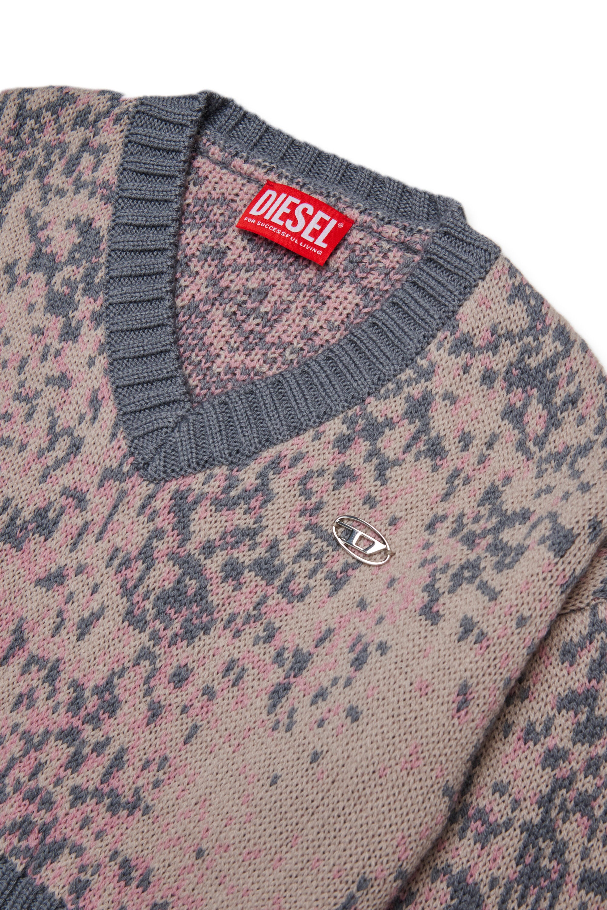 Jersey de cuello de pico Acid Rain allover