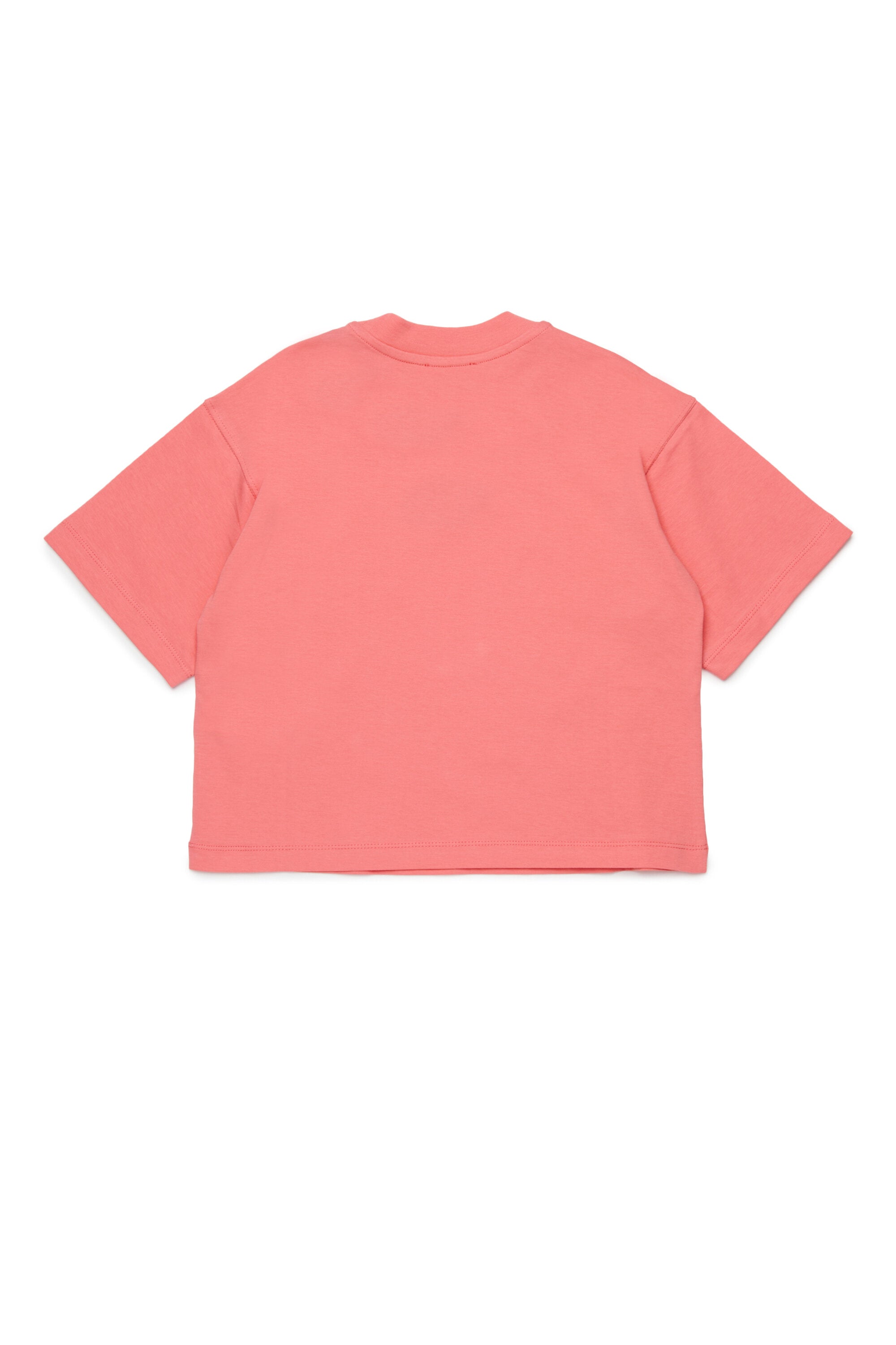 Boxy-Jersey-T-Shirt mit Oval D-Logo