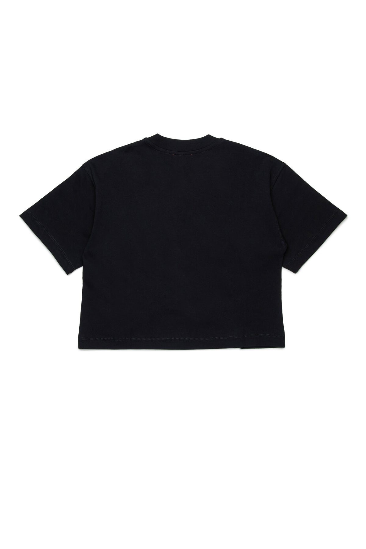 Boxy-Jersey-T-Shirt mit Oval D-Logo