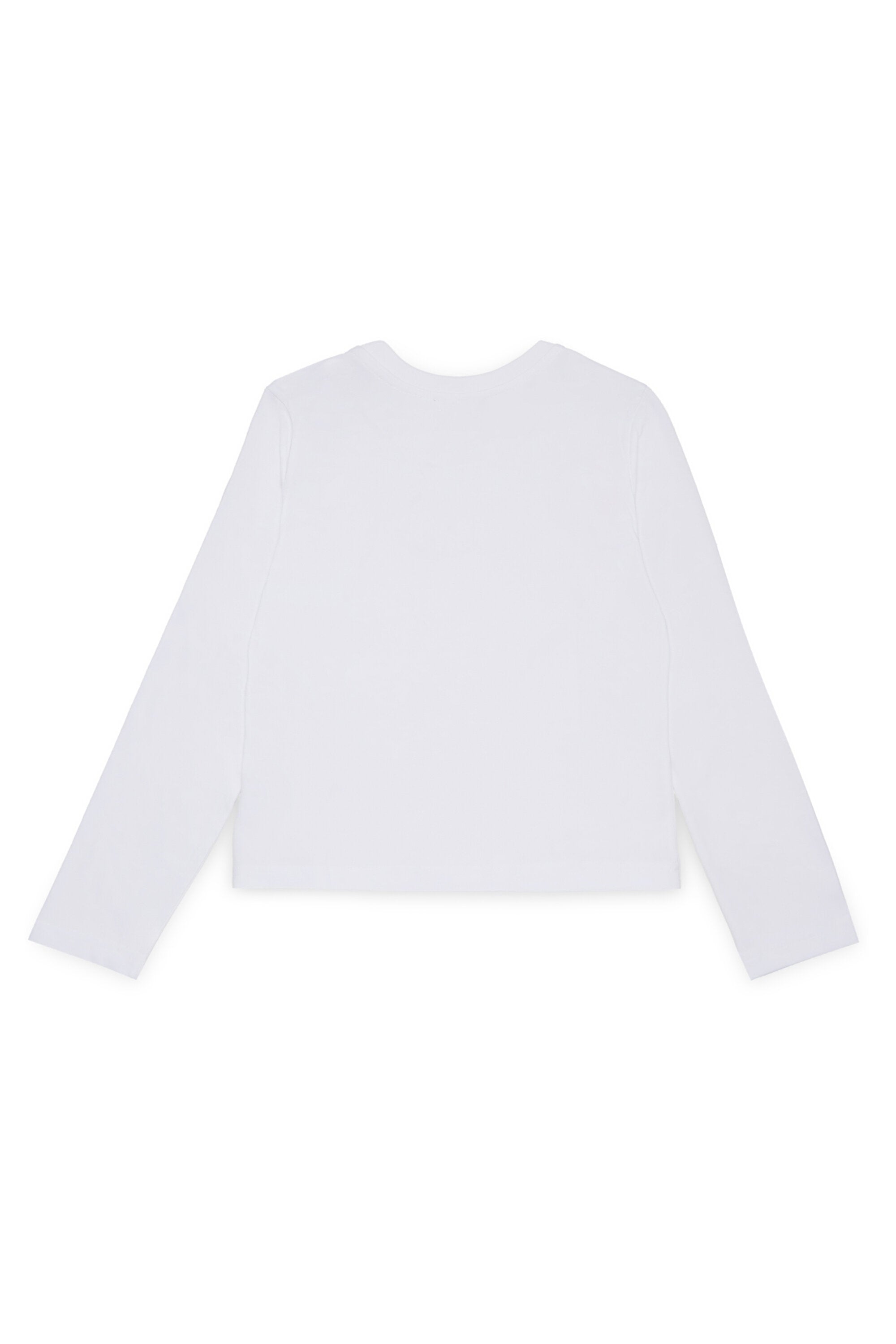 Langärmeliges Jersey-T-Shirt mit dem Oval D-Logo