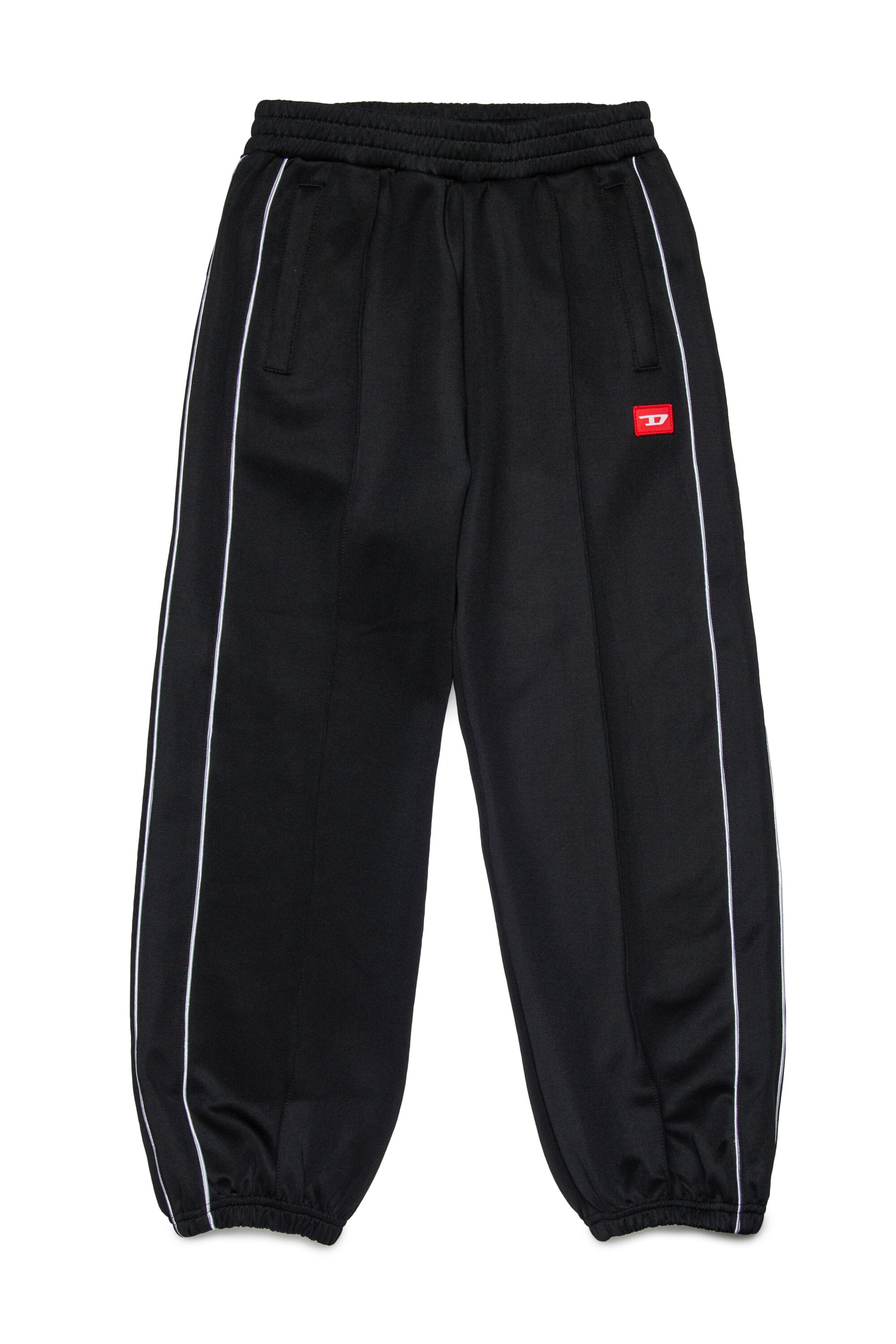 Triacetat-Ballonhose mit rotem "D"-Aufnäher