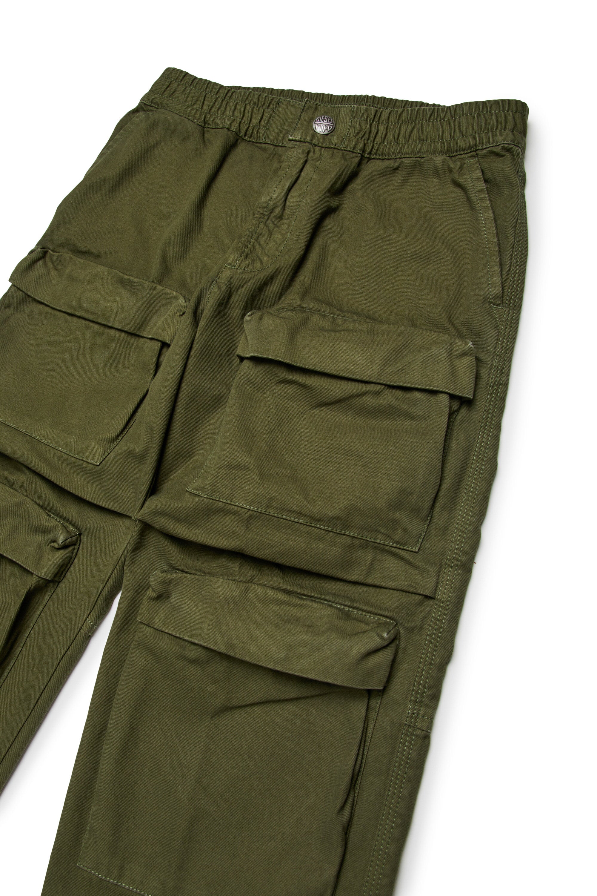 Gabardine Cargohose